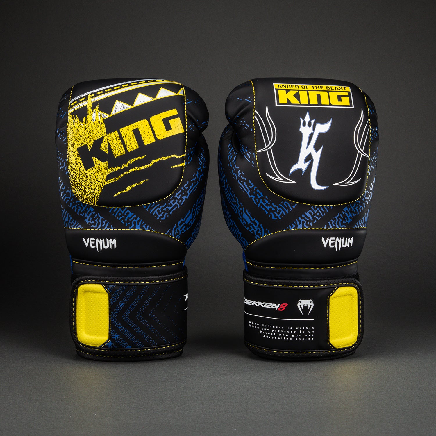 Gants de Boxe King Venum x TEKKEN 8 - Noir/Jaune - product-type_Gants de boxe