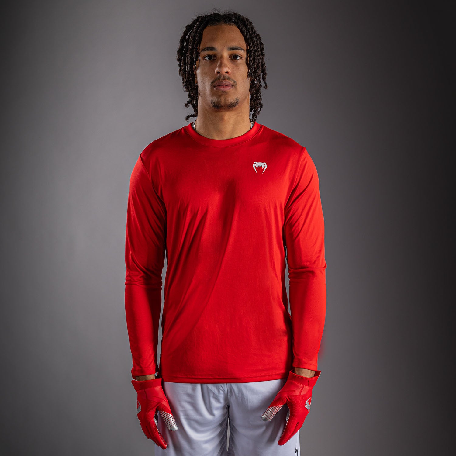T-shirt à manches Longues Venum Lineup Performance - Rouge/Blanc - product-type_T-Shirts Dry Tech