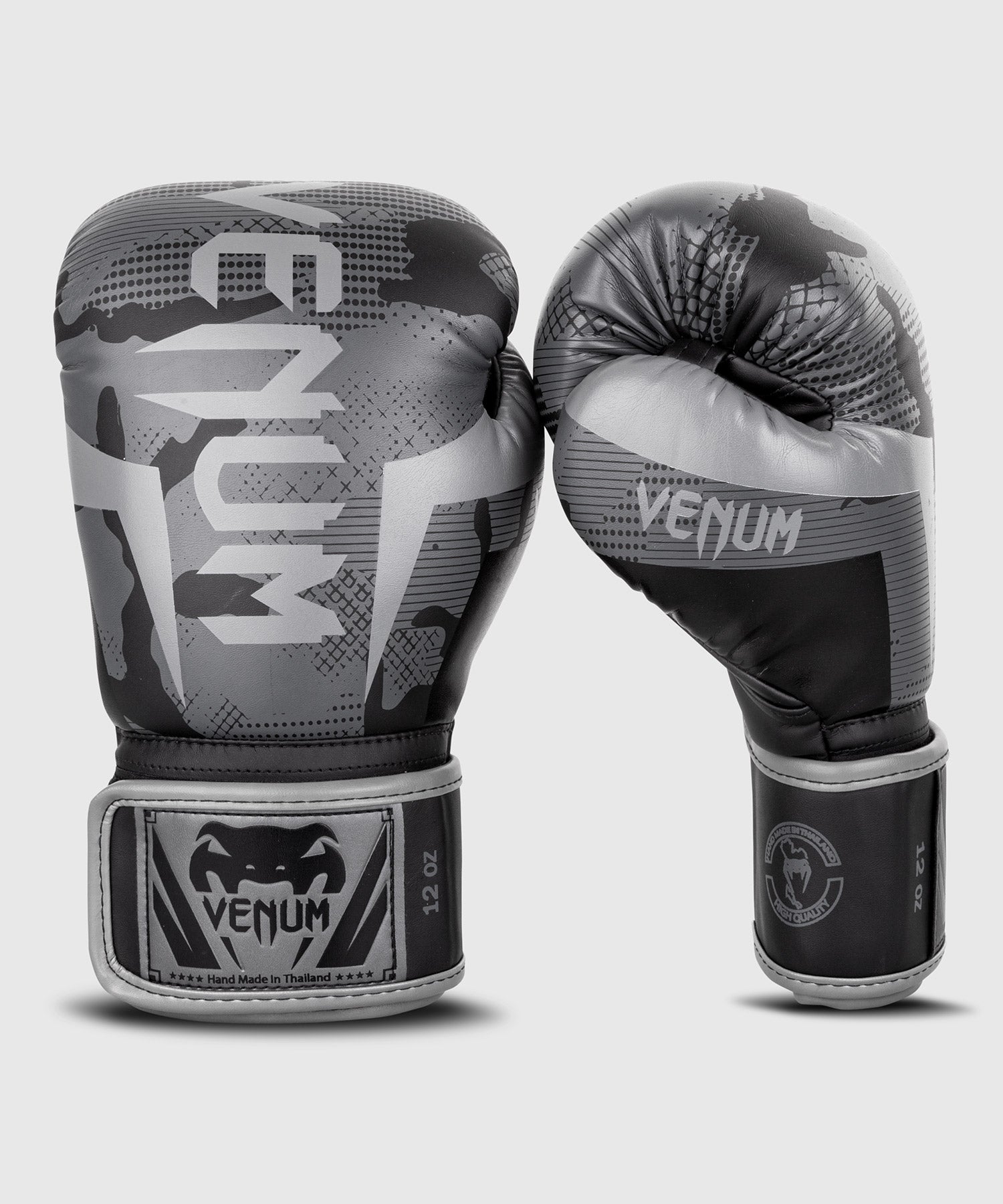 Gants de boxe Venum Elite – Gris/Camo - product-type_Gants de boxe
