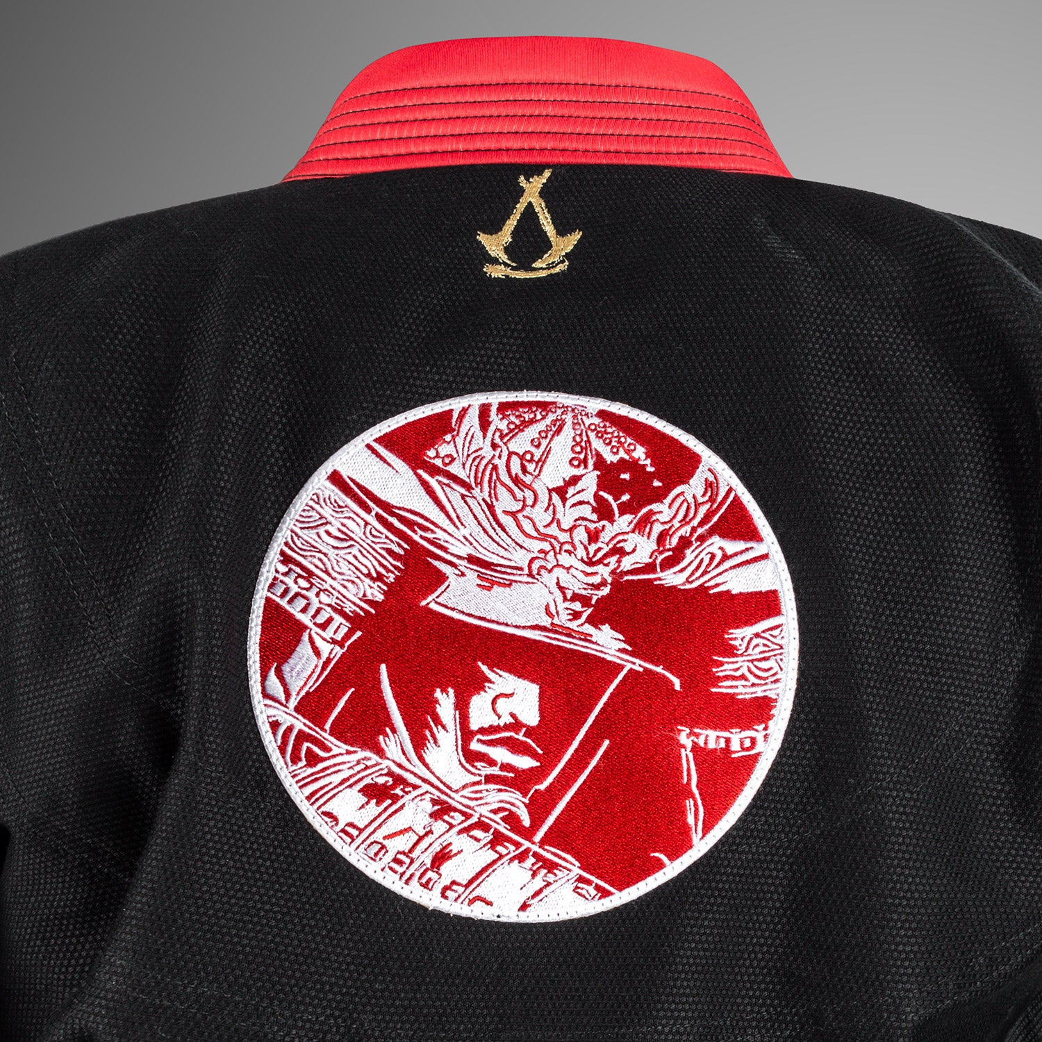Kimono JJB Venum x Assassin's Creed Shadows - Bordeaux/Noir - product-type_Kimonos de JJB