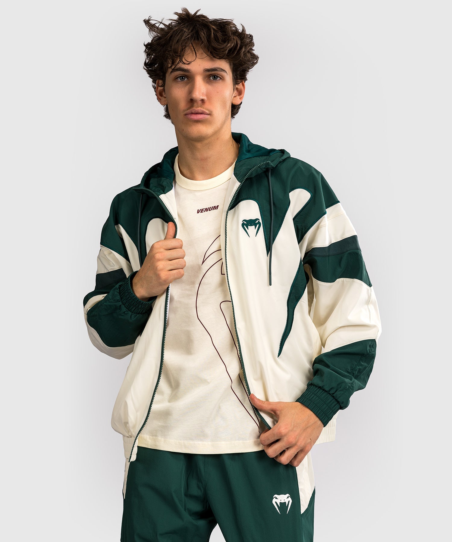 Veste de survêtement Venum Attack 90 - Vert forêt/Glace - product-type_Vestes