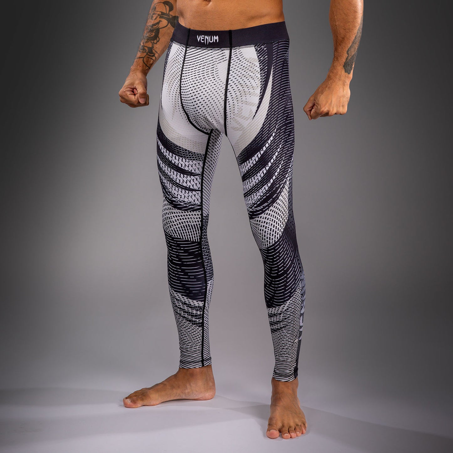 Pantalon de compression Venum Galactic 3.0 - Blanc Cassé/Noir