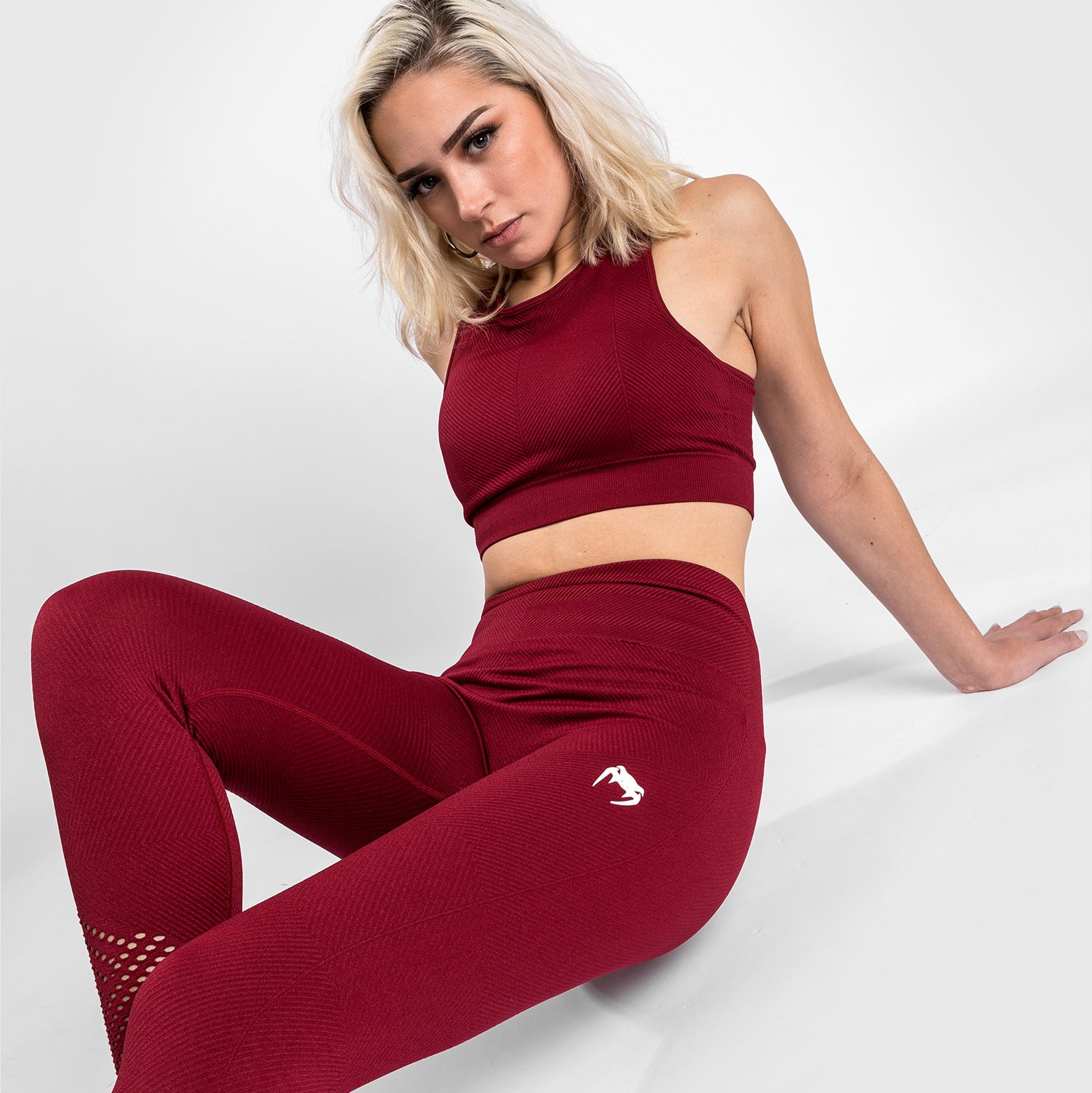 Leggings Venum Sparring Seamless 7/8 - Bordeaux - product-type_Leggings