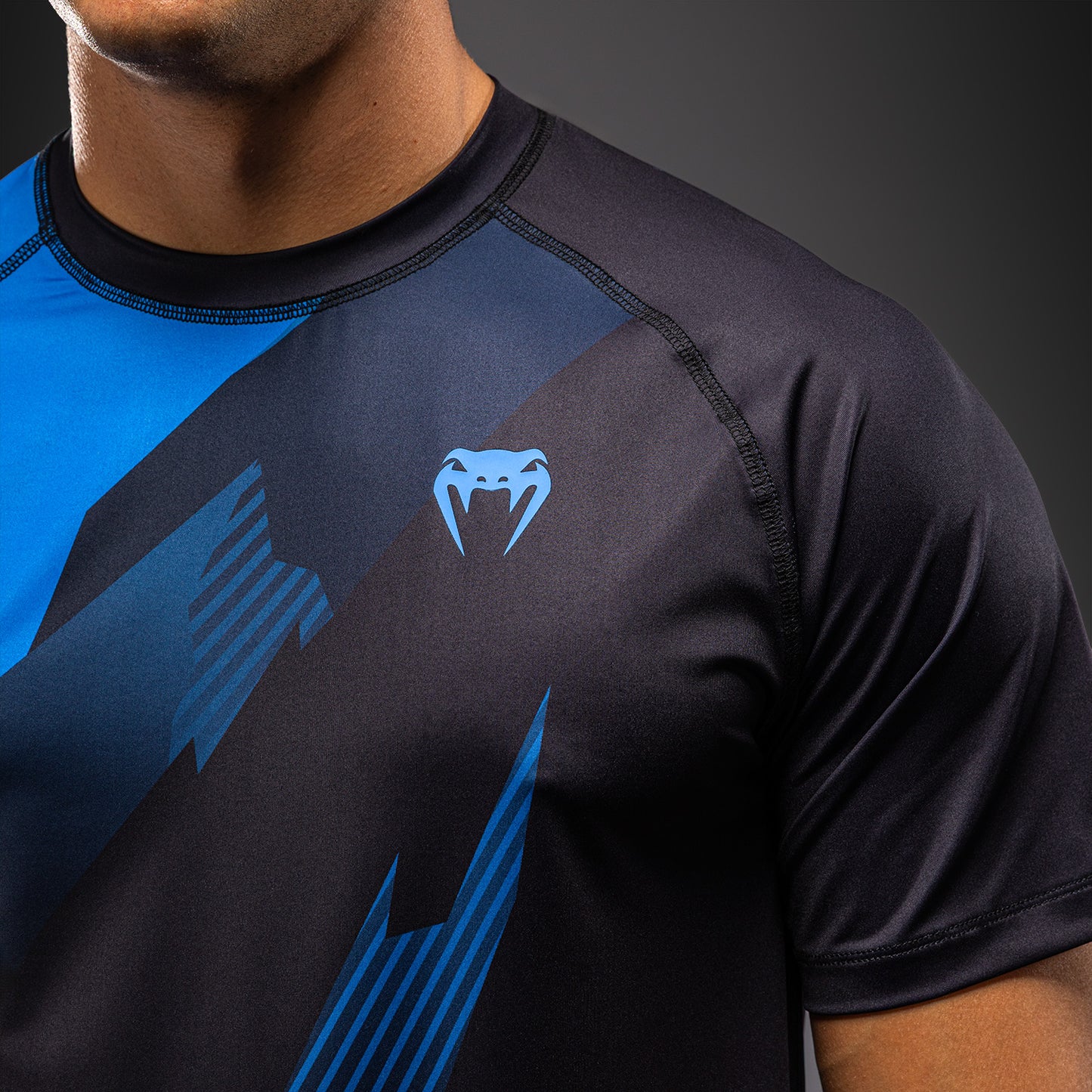 T-shirt Dry Tech Venum No-Gi 6.0 - Noir/Bleu