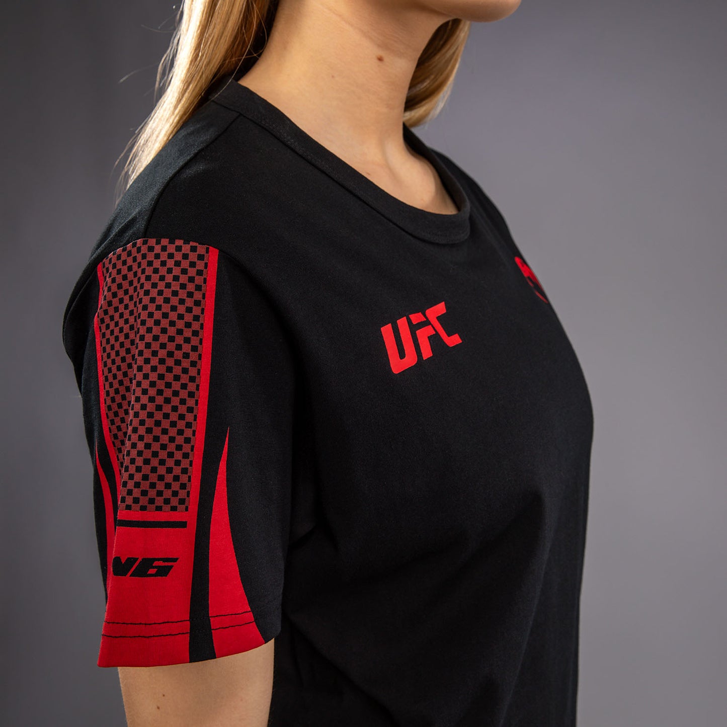T-shirt à Manches Courtes pour Femme Venum UFC Unity by Venum Authentic Fight Week - Noir