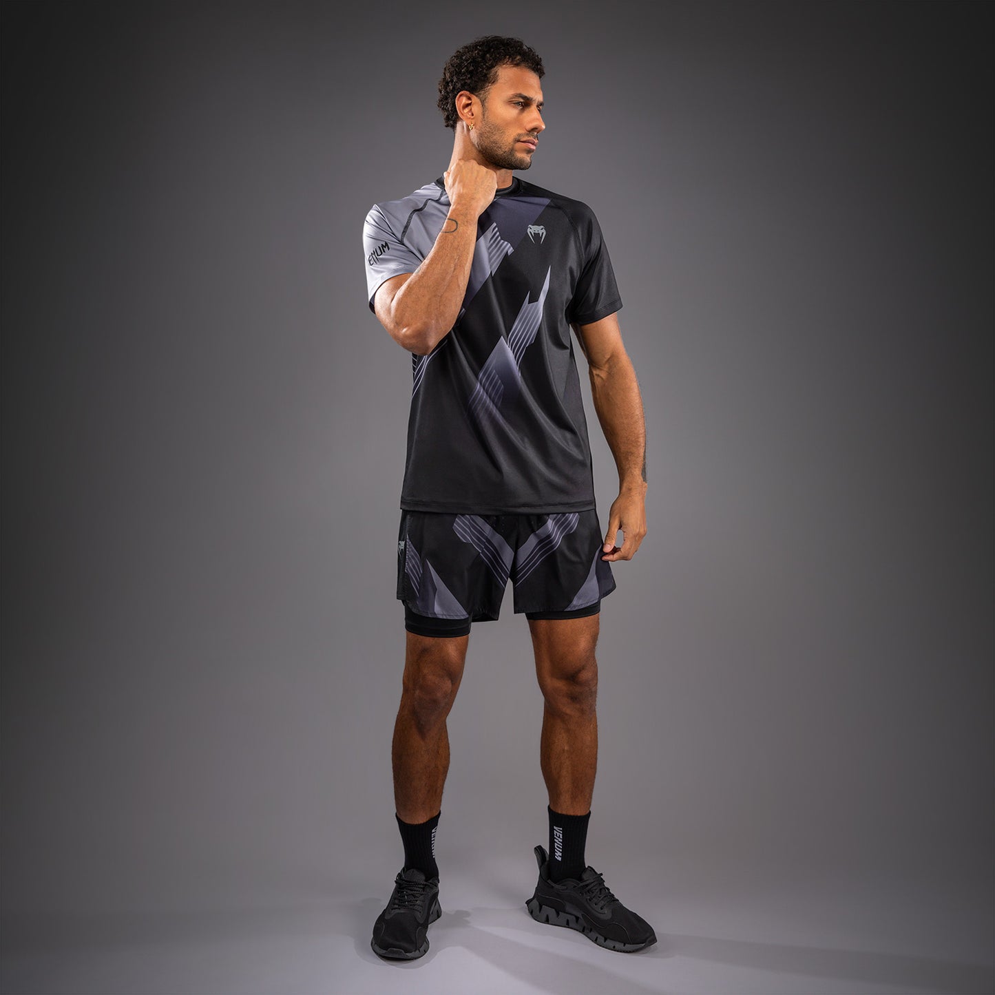 T-shirt Dry Tech Venum No-Gi 6.0 - Noir/Gris