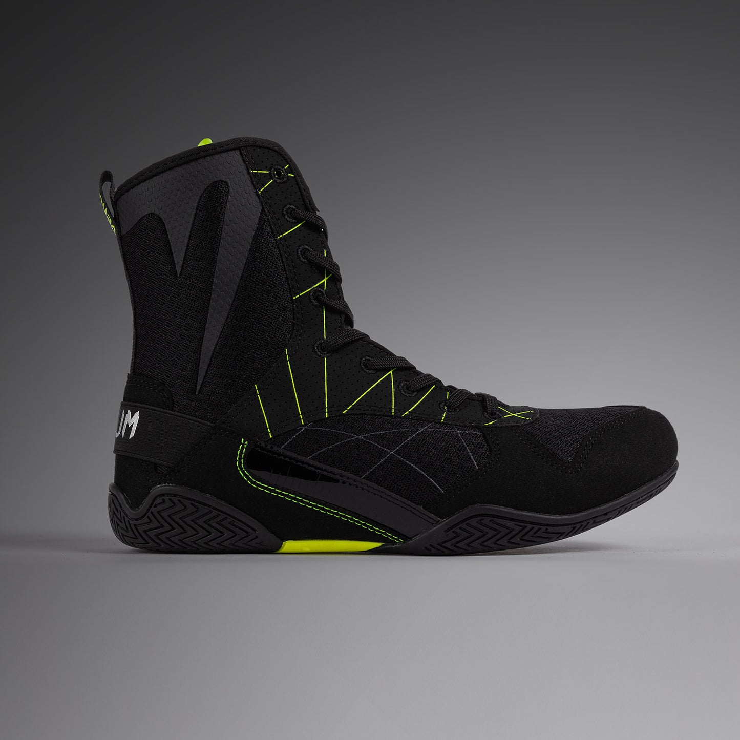 Chaussures de boxe Venum Training Camp 4.0 - Noir/Vert fluo - product-type_Chaussures de boxe