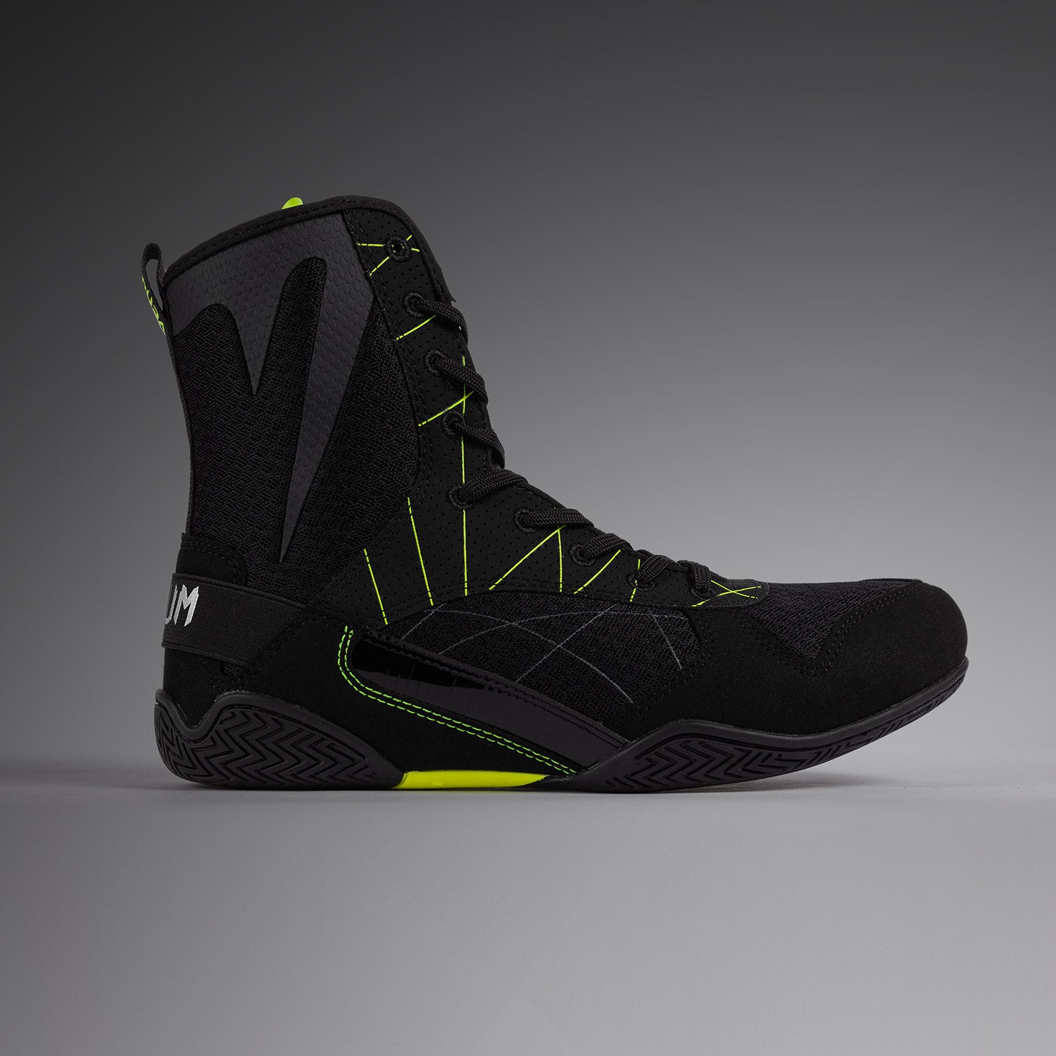 Chaussures de boxe Venum Training Camp 4.0 - Noir/Vert fluo - product-type_Chaussures de boxe