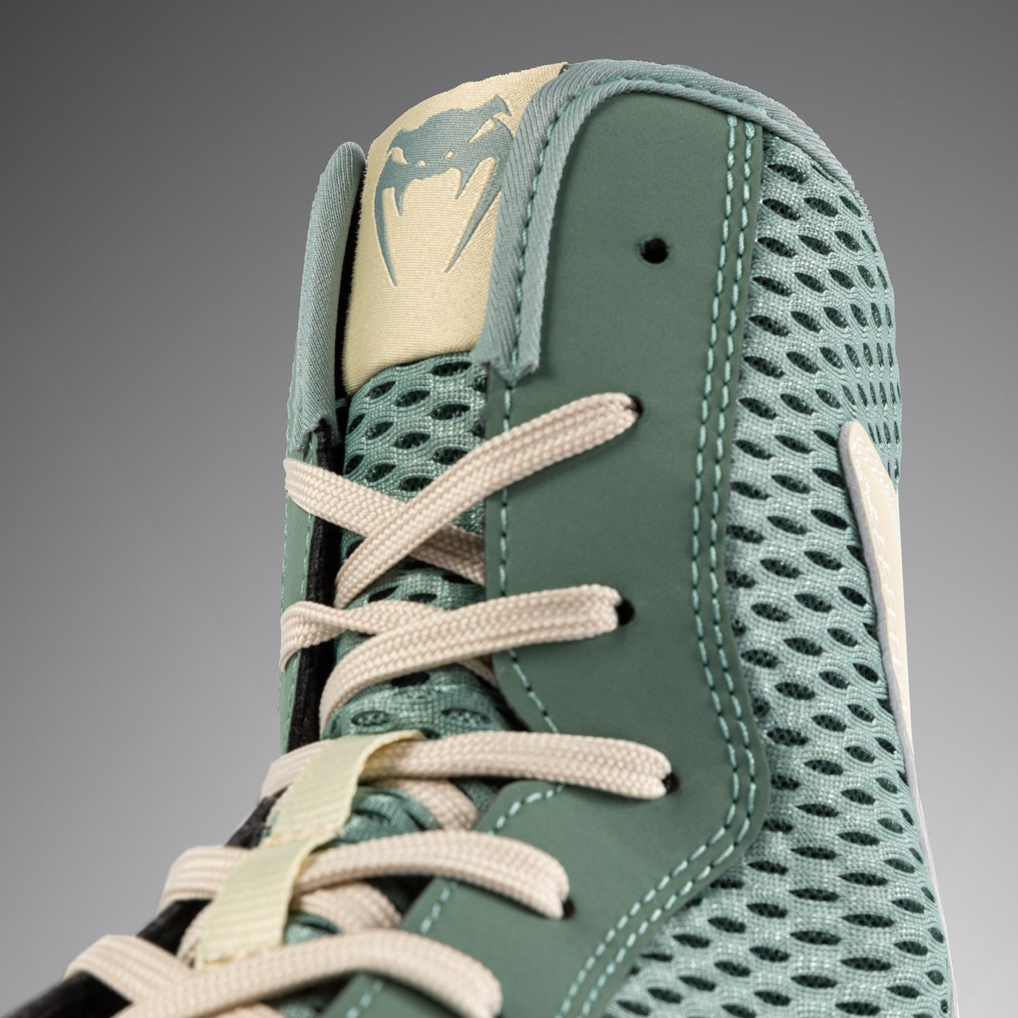Chaussures de Boxe Venum Contender - Vert Aqua/Ivoire - product-type_Chaussures de boxe