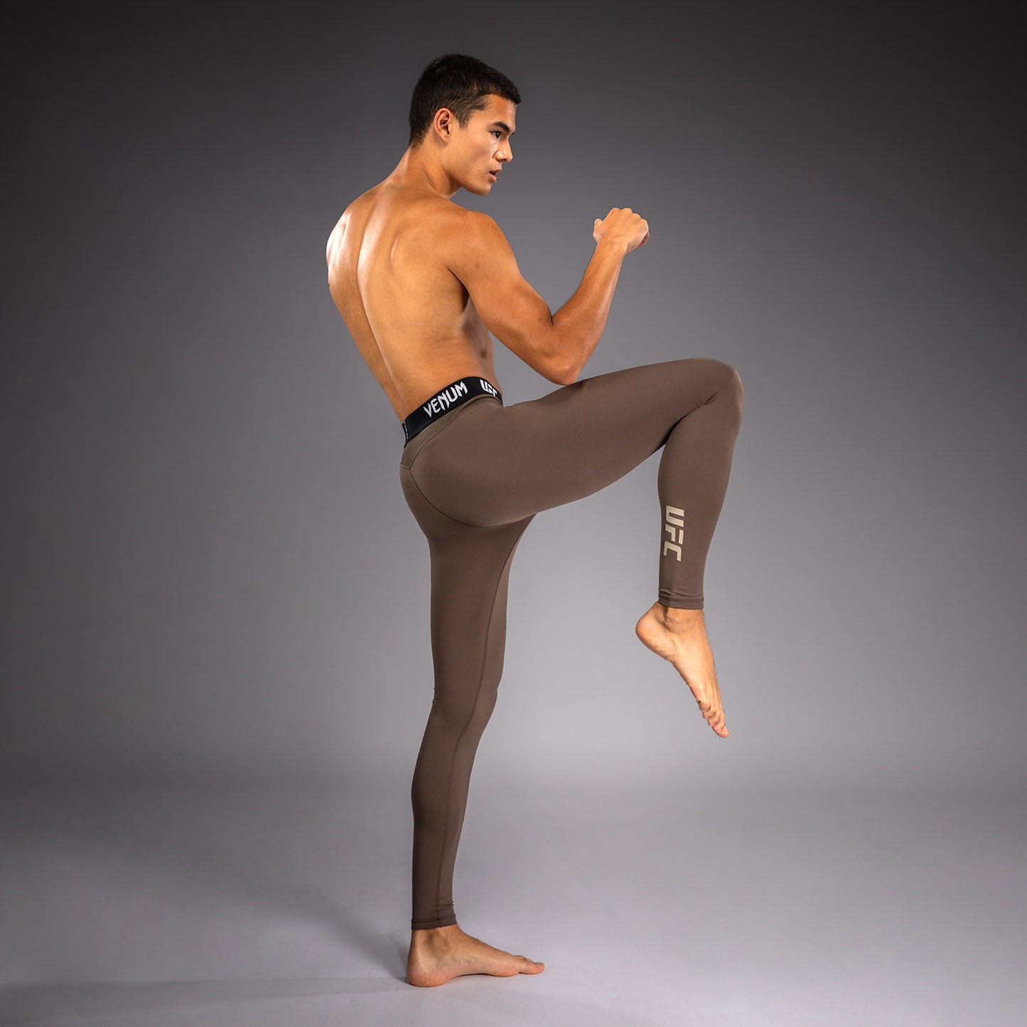 Pantalon de Compression Technique pour Homme Venum UFC Unity by Venum Authentic Fight Week - Marron