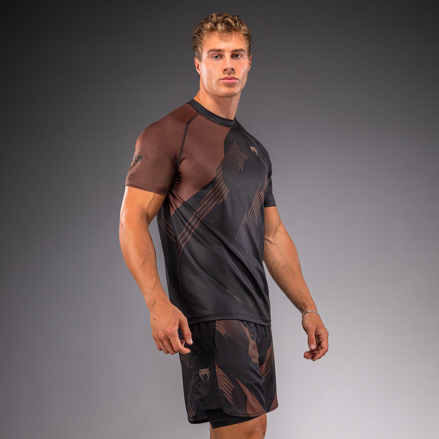 T-shirt Dry Tech Venum No-Gi 6.0 - Noir/Marron