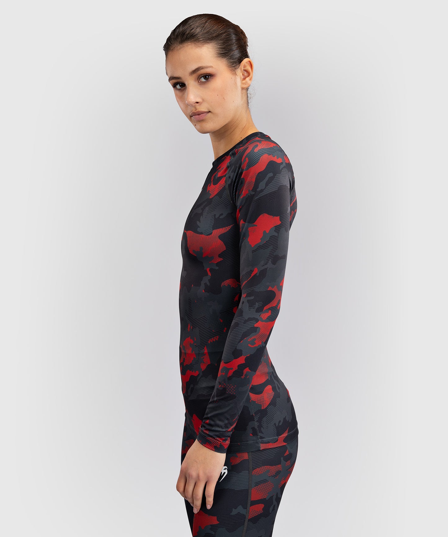 Rashguard pour Femmes Venum x Sophia Rose - Urban Red Camo - product-type_T-Shirts de Compression