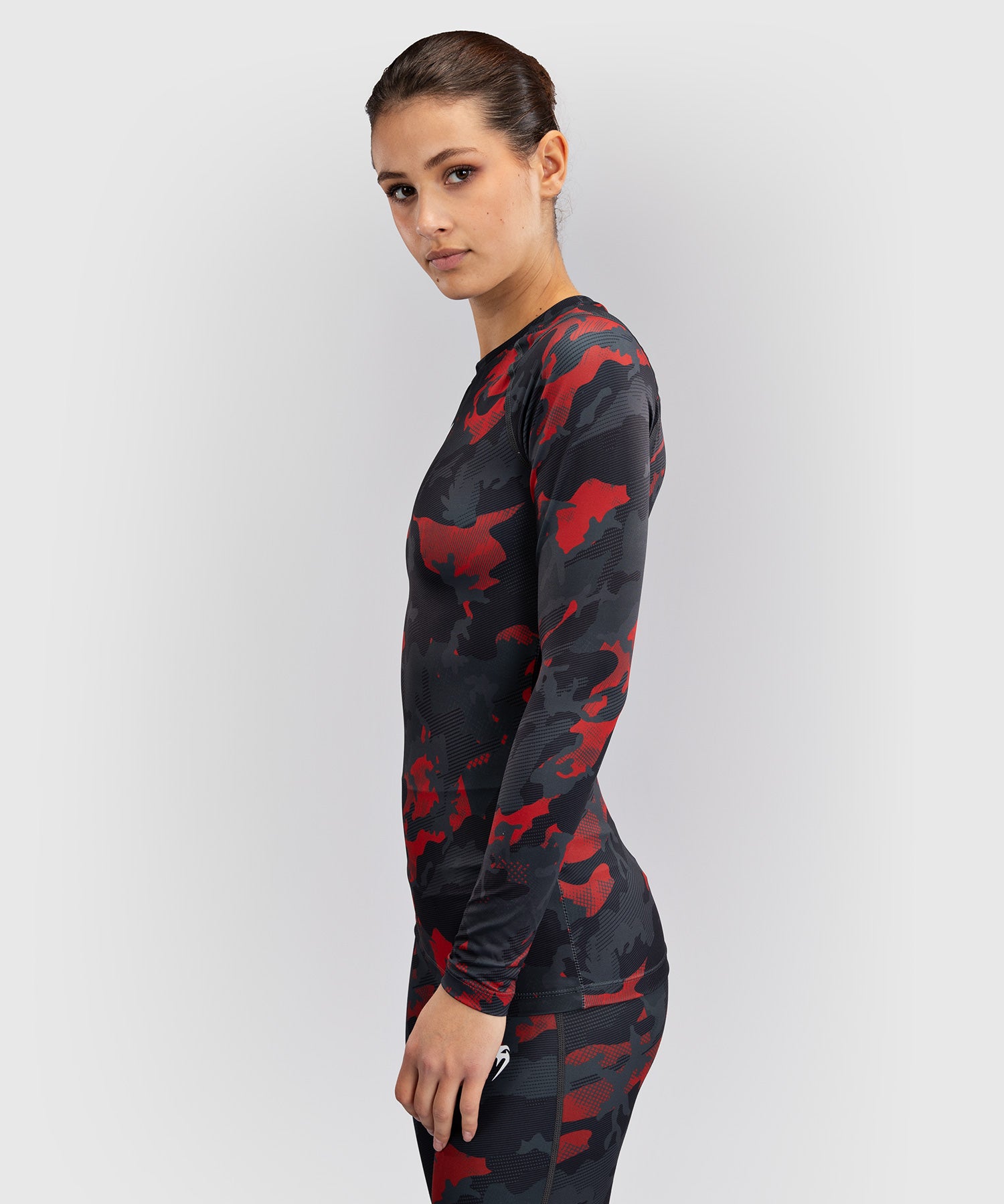 Rashguard pour Femmes Venum x Sophia Rose - Urban Red Camo - product-type_T-Shirts de Compression