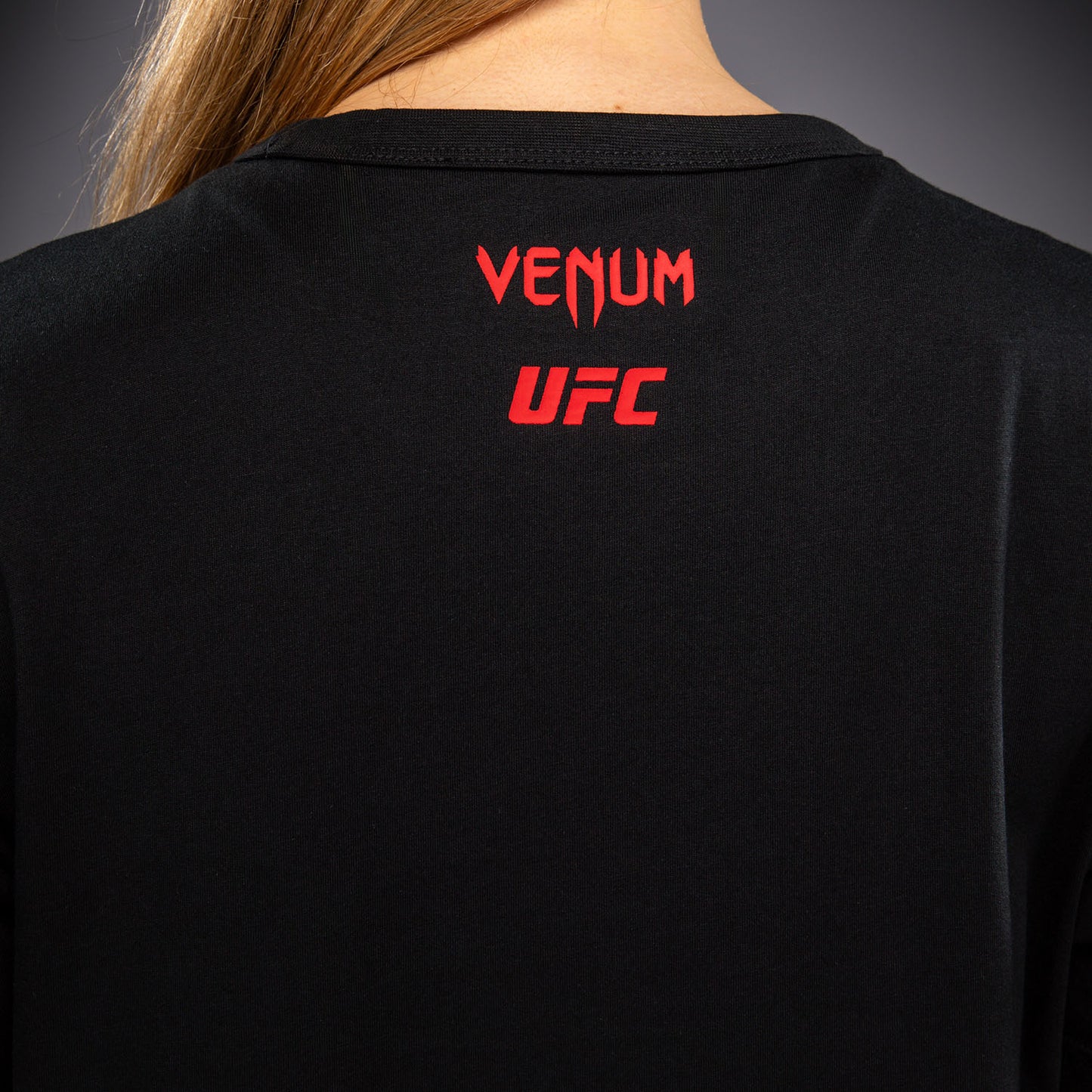 T-shirt à Manches Courtes pour Femme Venum UFC Unity by Venum Authentic Fight Week - Noir