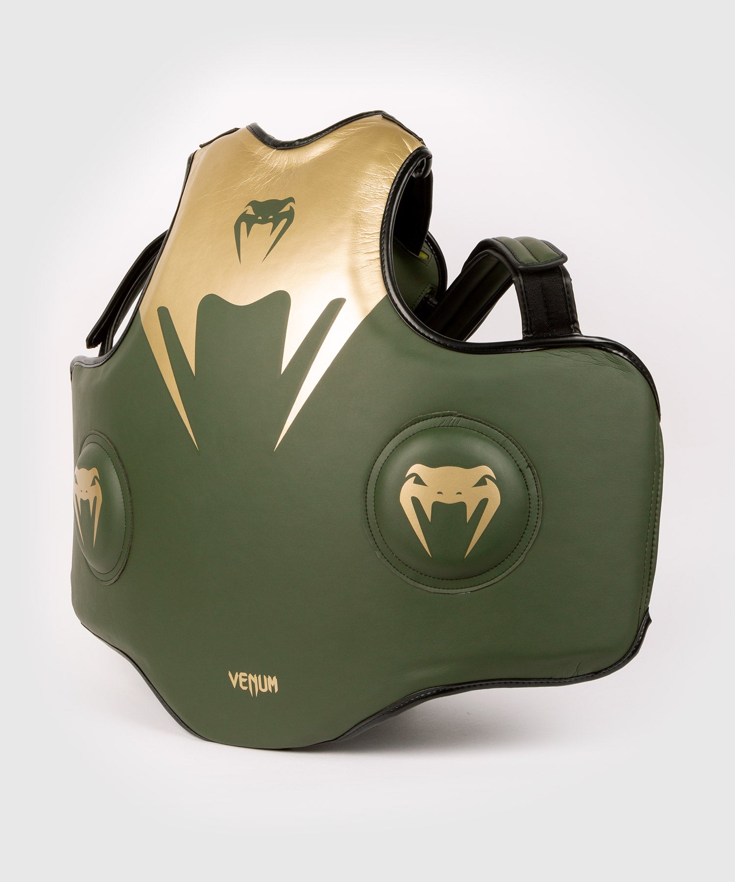 Plastron Venum Pro Boxing En Microfibre - Khaki/Or - product-type_Ceintures abdominales