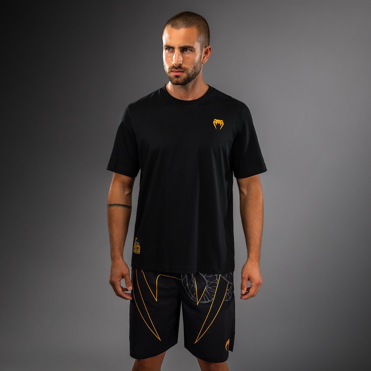 T-shirt Venum Serpenti – Noir/Argent/Or - product-type_T-Shirts