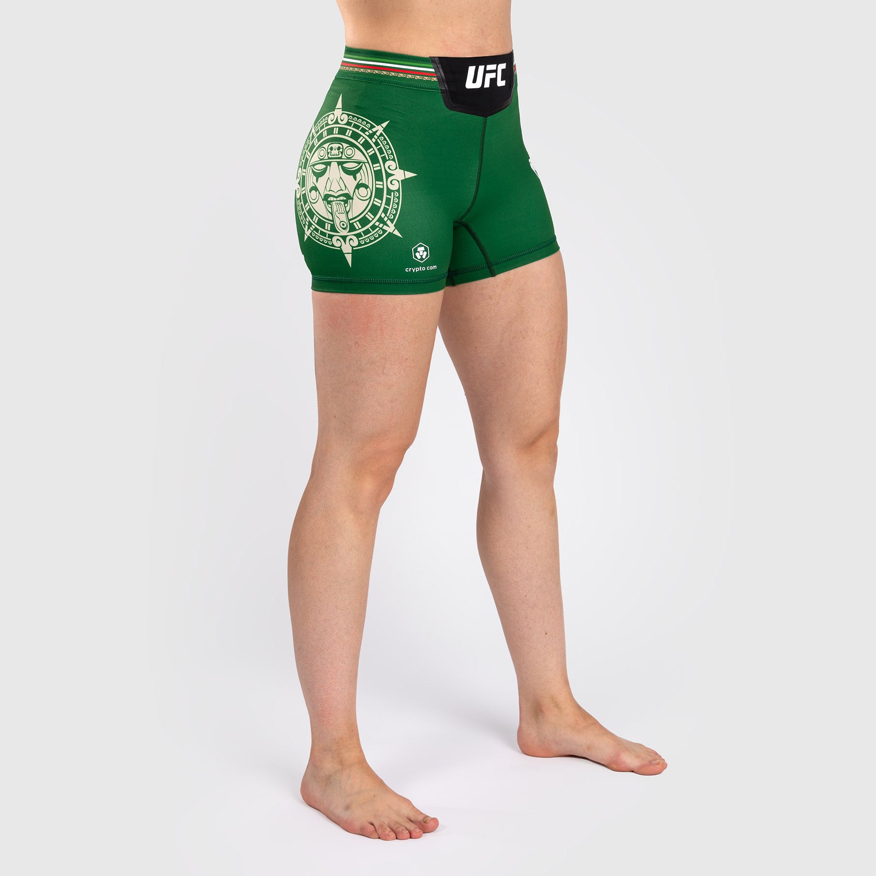 Noche UFC by Venum Authentic Fight Night Short de compression pour Femmes - Coupe courte - Vert - product-type_Shorts de compression