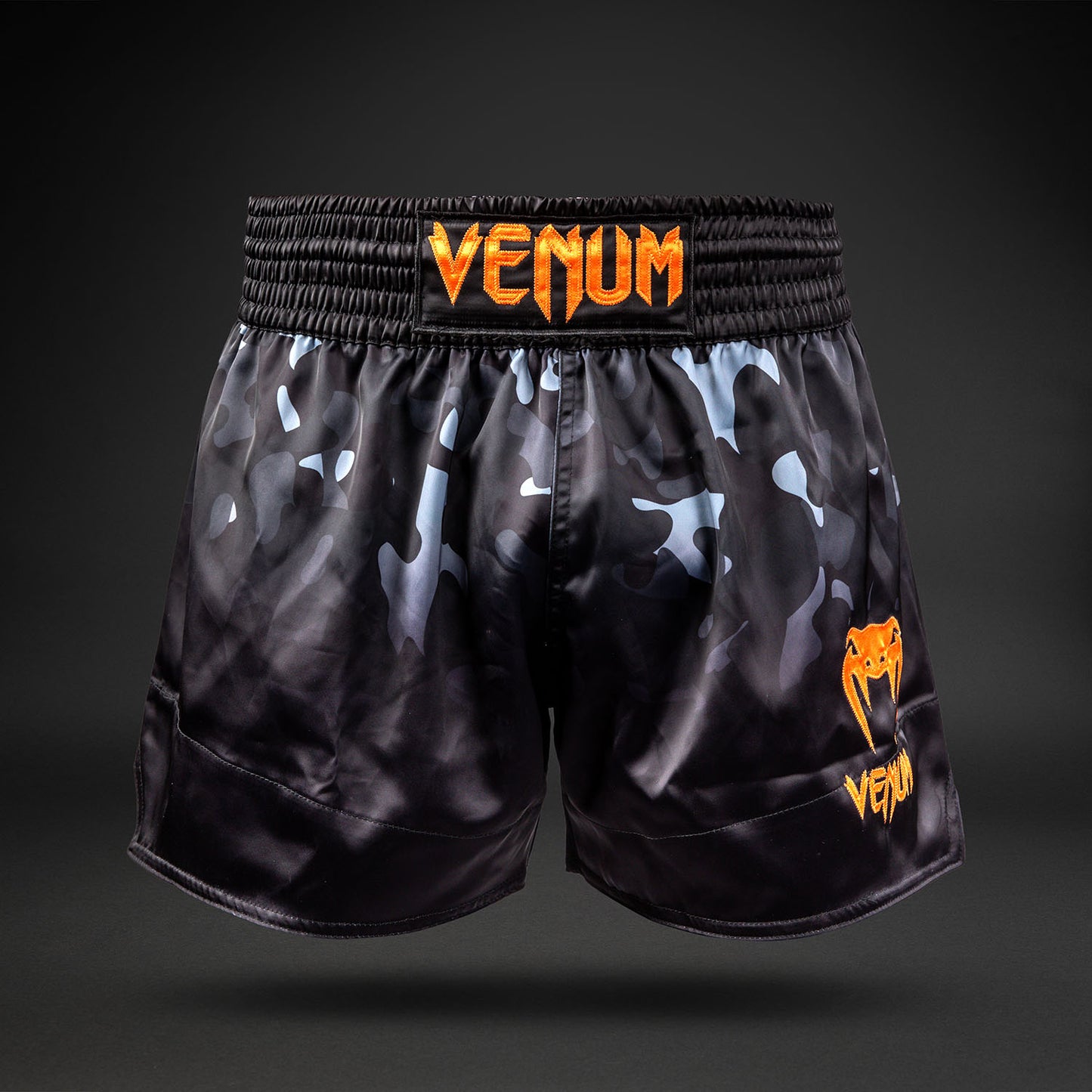 Short de Muay Thaï Venum Classic - Camo Noir/Orange - product-type_Shorts de Muay Thai