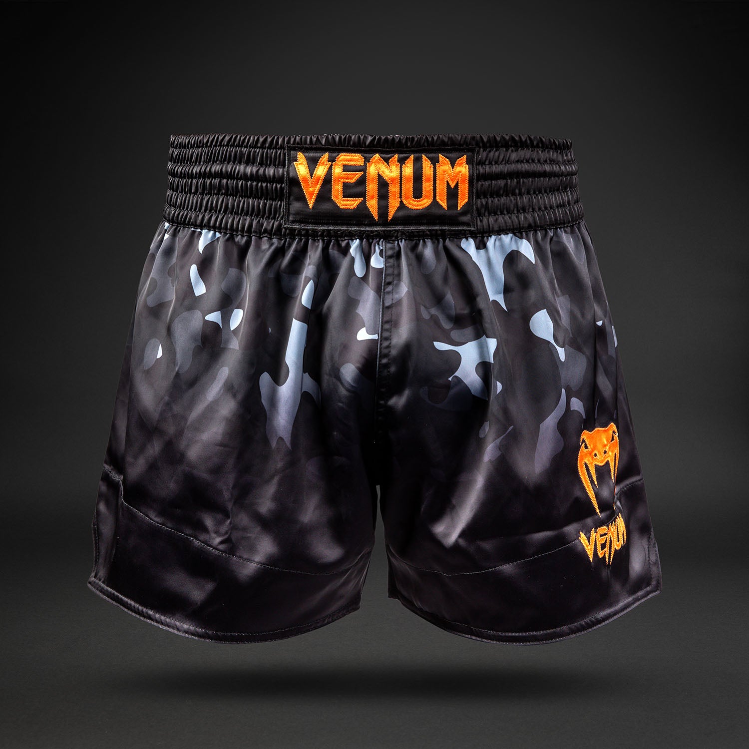 Short de Muay Thaï Venum Classic - Camo Noir/Orange - product-type_Shorts de Muay Thai