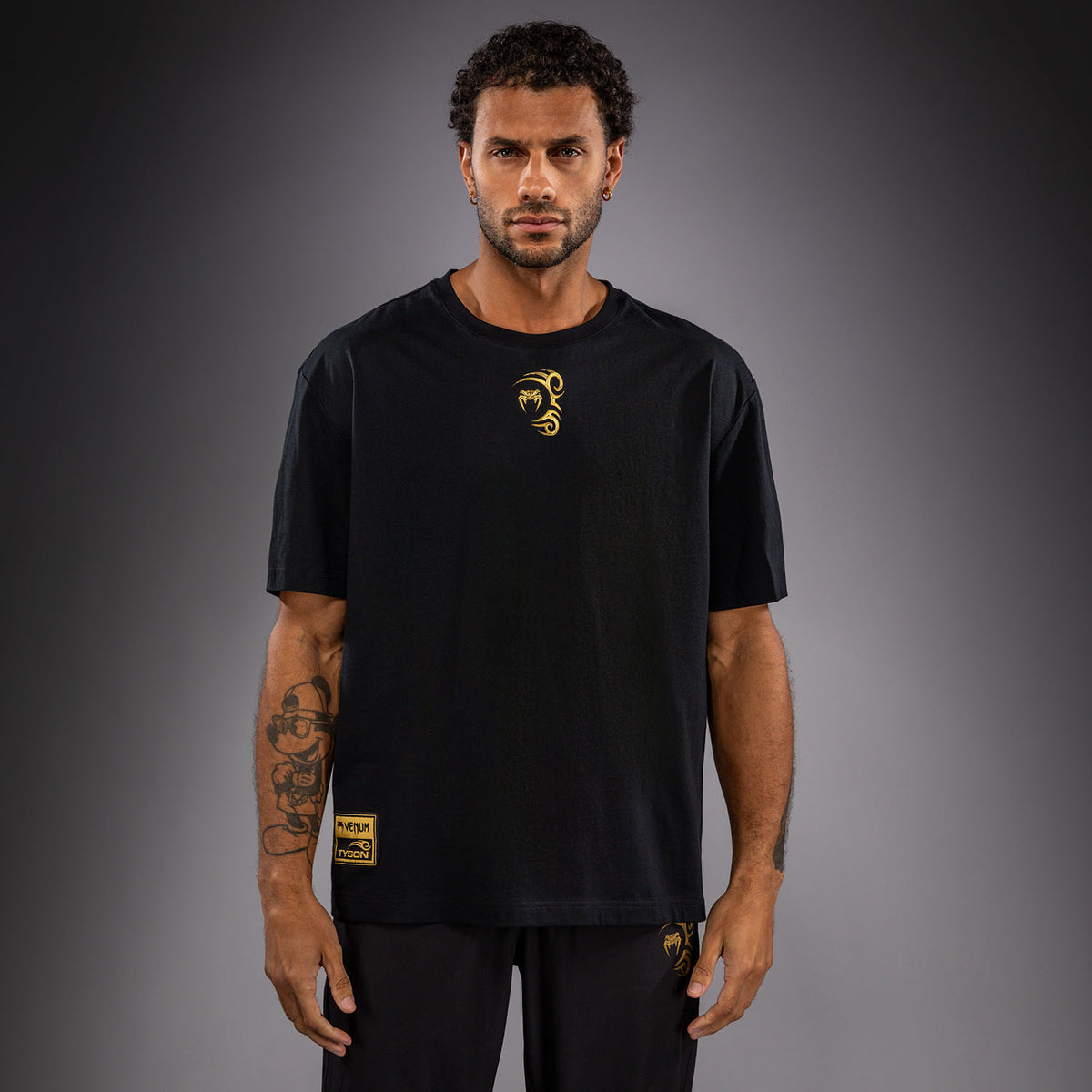 T-shirt Venum x Mike Tyson Tiger - Noir/Or - product-type_T-Shirts