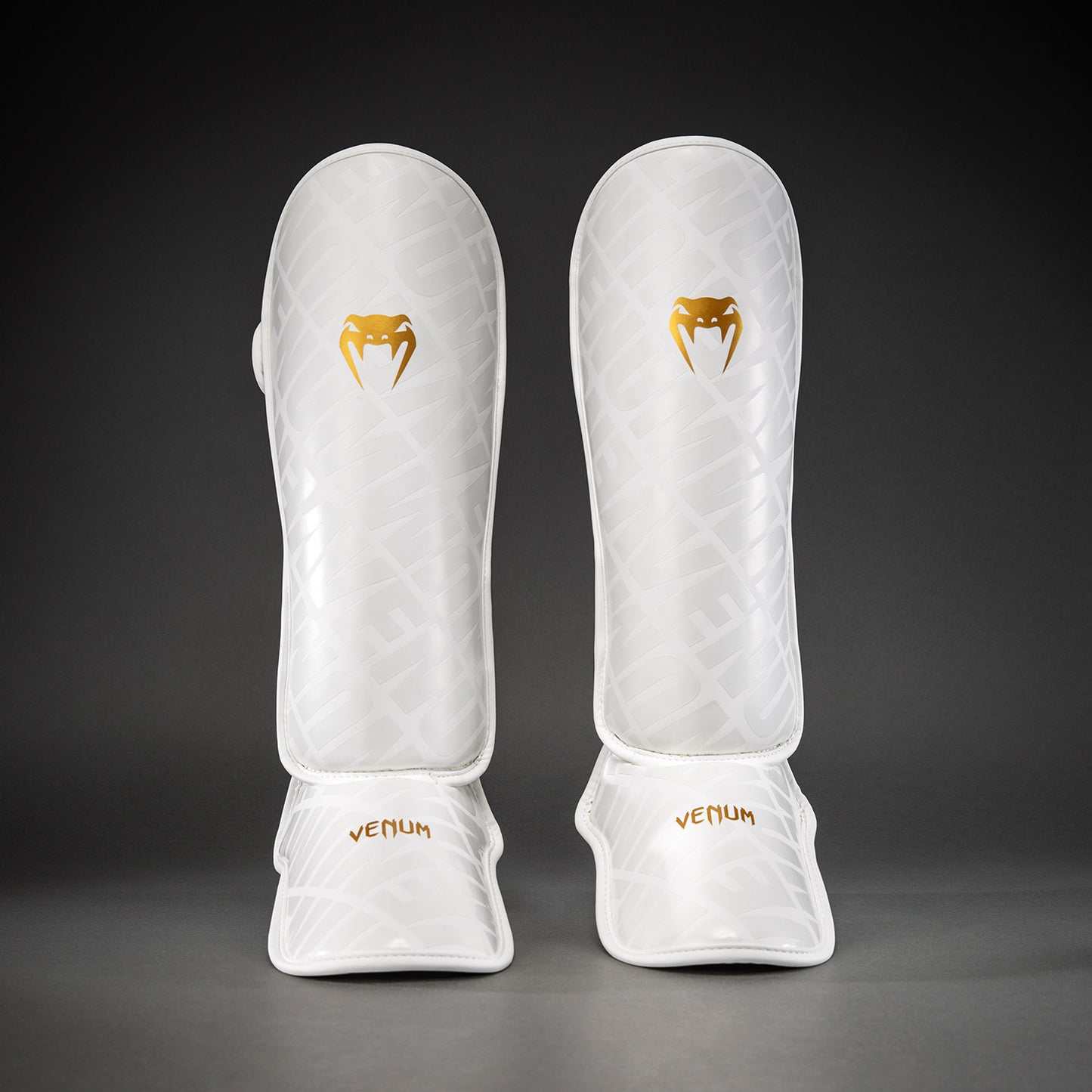 Protège-tibias Venum Contender 1.5 XT 3D - Blanc/Or