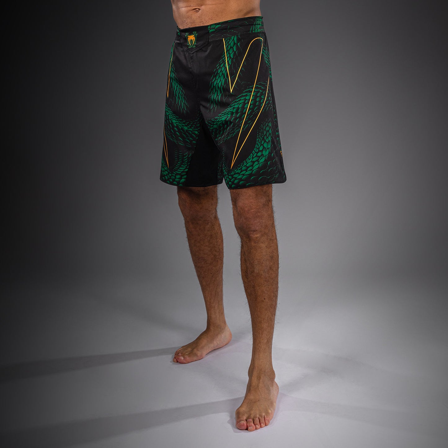 Short de Combat Venum Matupa - Noir/Vert/Or - product-type_Shorts de MMA