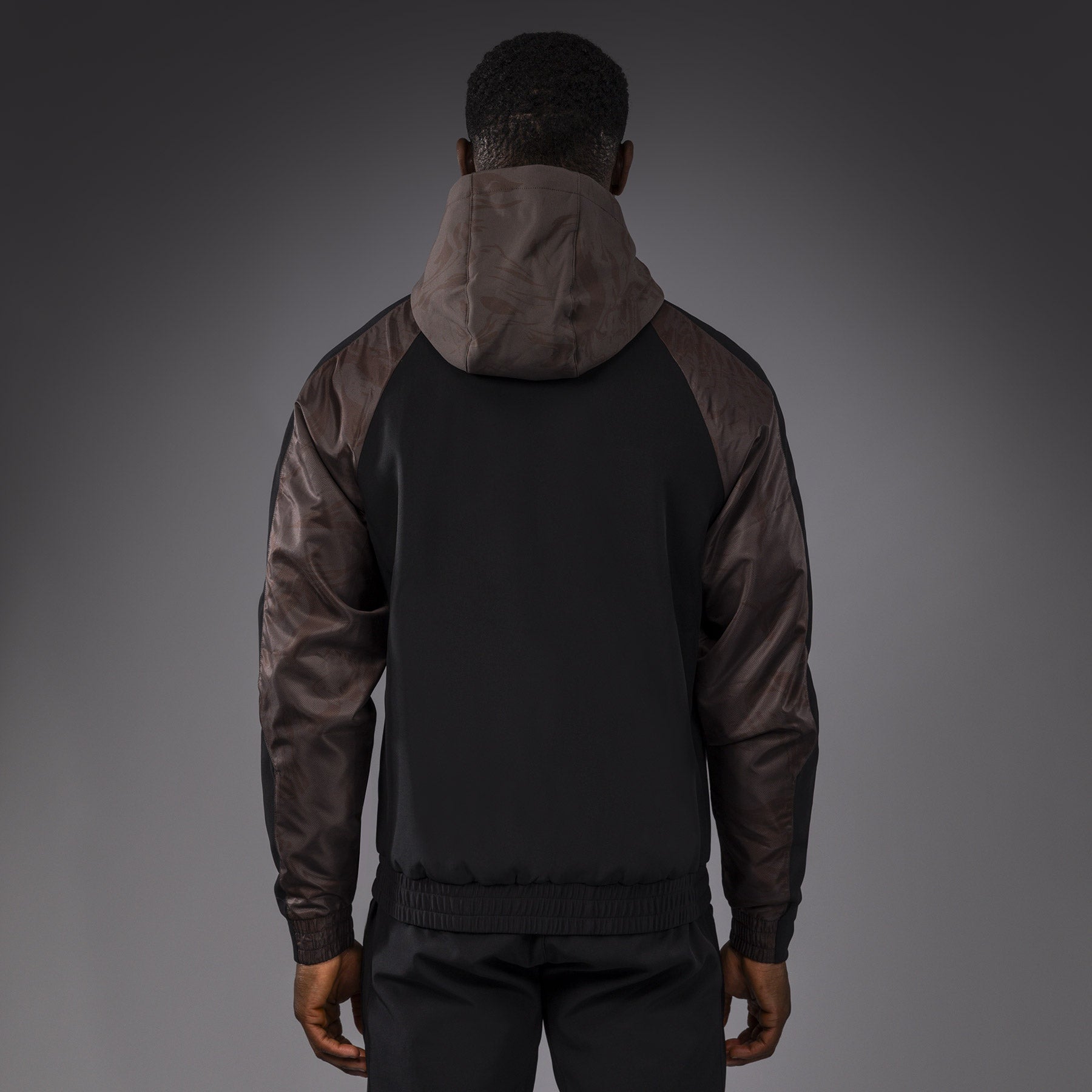Veste à Capuche Zippé pour Hommes UFC Fusion by Venum Fight Week - Marron Terrestre - product-type_Vestes