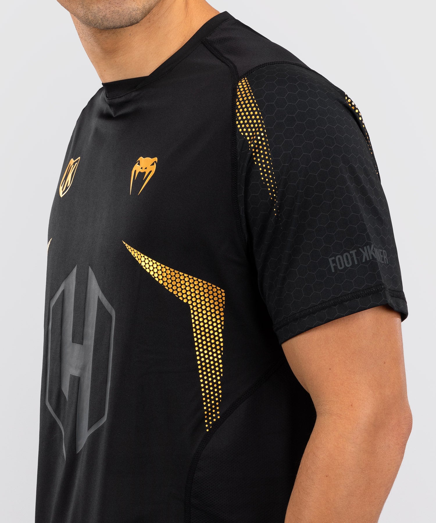 T-shirt Dry Tech FK x Venum Hexagone MMA Noir/Doré - product-type_T-Shirts Dry Tech