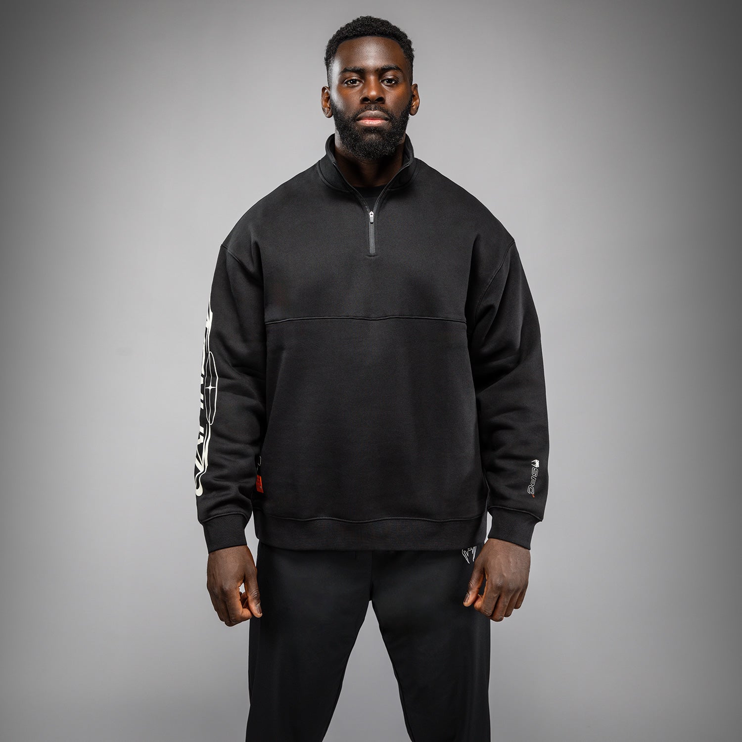 Sweat col Zippé Venum Eclipse – Noir/Ivoire - product-type_Sweatshirts