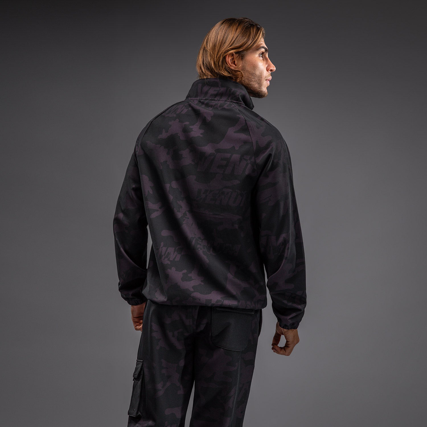 Veste de Survêtement Pour Hommes Venum Trooper - Noir/Violet - product-type_Sweatshirts
