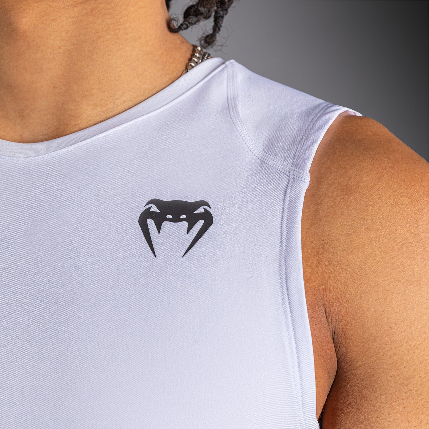 Maillot de Compression sans manches Venum Elite Football - Blanc - product-type_T-Shirts de Compression