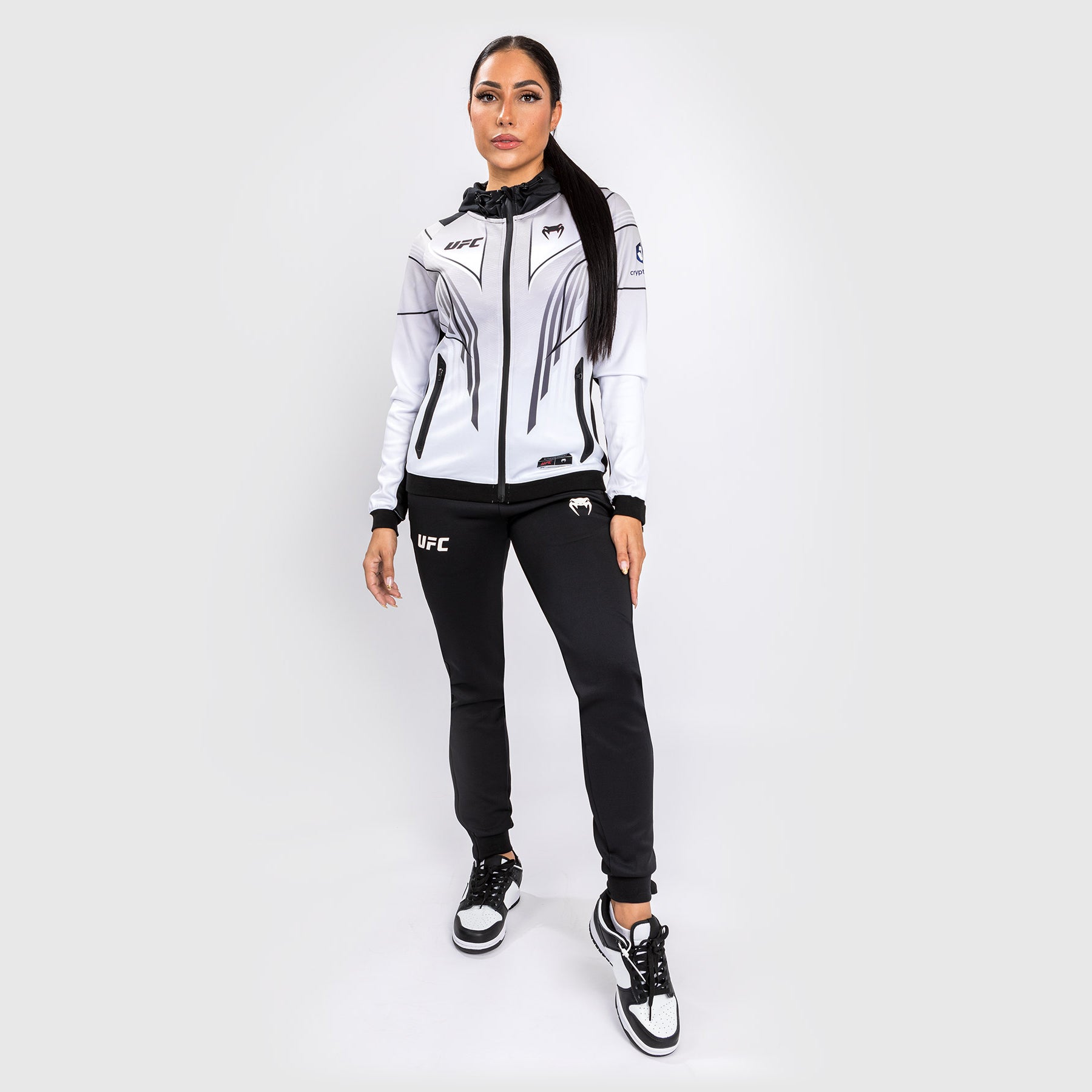 Sweatshirt à Capuche Femme UFC Venum Authentic Fight Night 2.0 - Blanc - product-type_Vestes