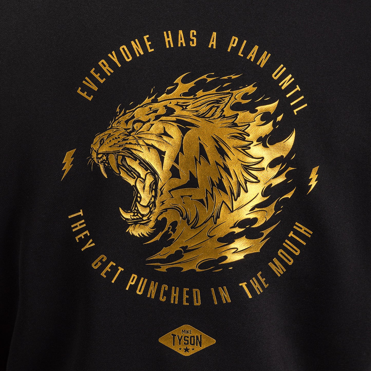 Sweat à capuche Venum x Mike Tyson Tiger - Noir/Or - product-type_Sweatshirts