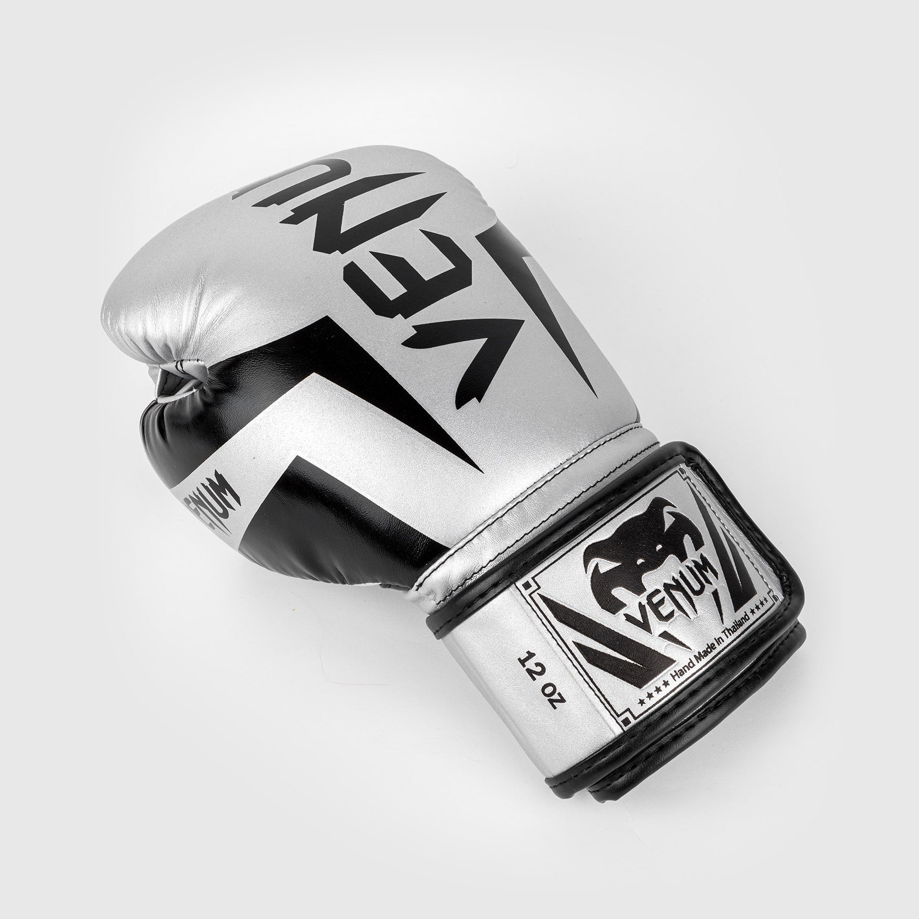 Gants de boxe Venum Elite - Argent/Noir - product-type_Gants de boxe