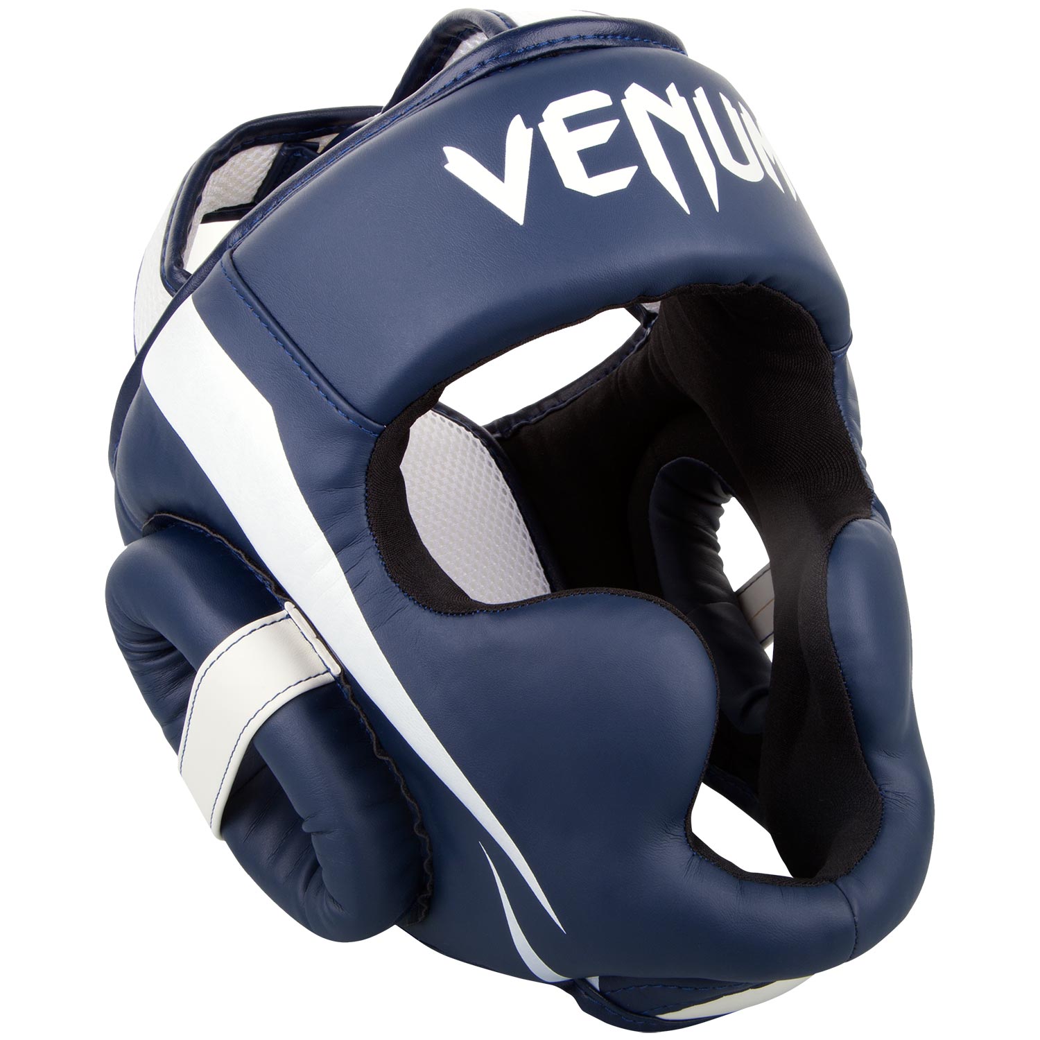 Casque Venum Elite - Blanc/Bleu Marine - product-type_Casques de boxe