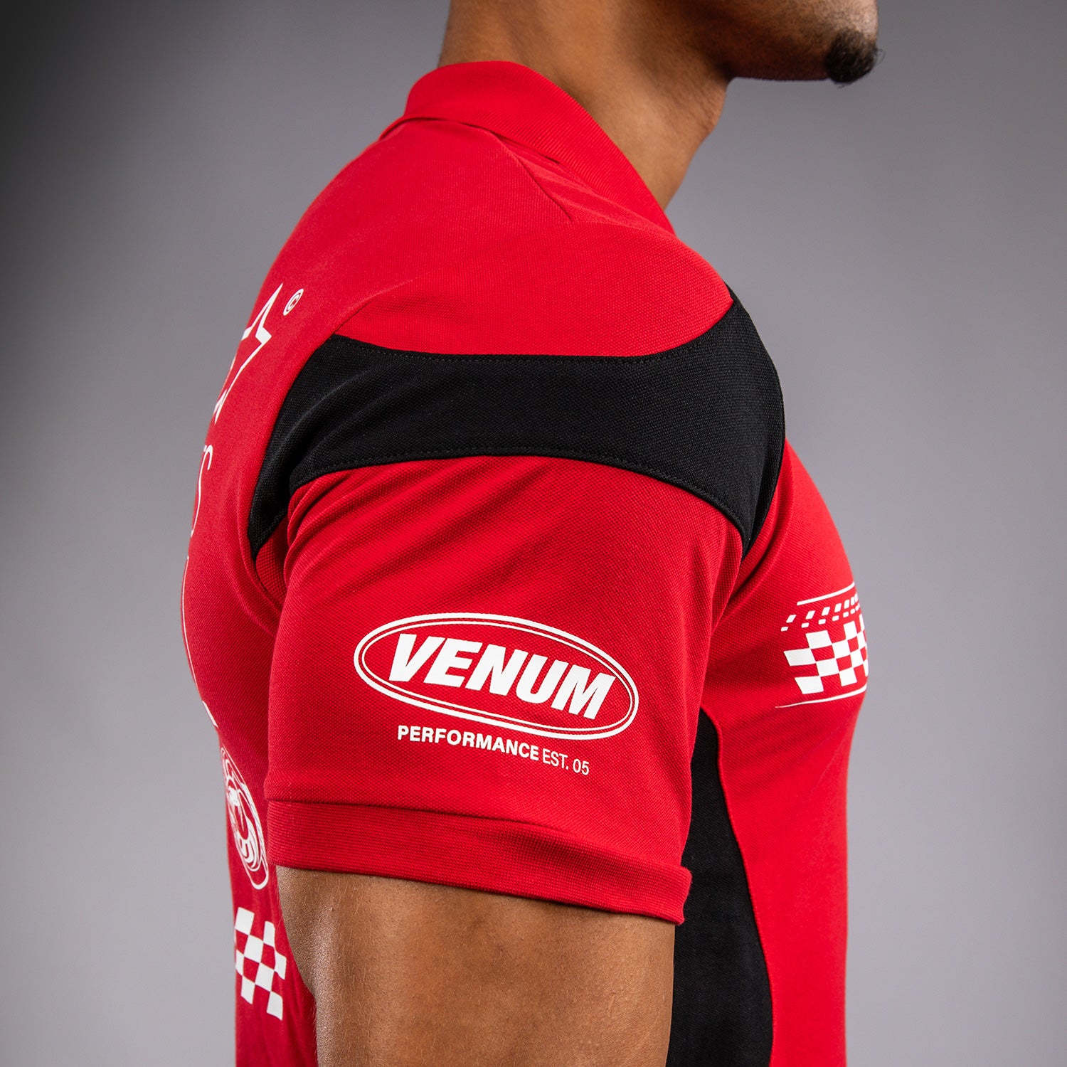 Polo en Coton Venum Motorsport - Rouge Vif - product-type_Polos