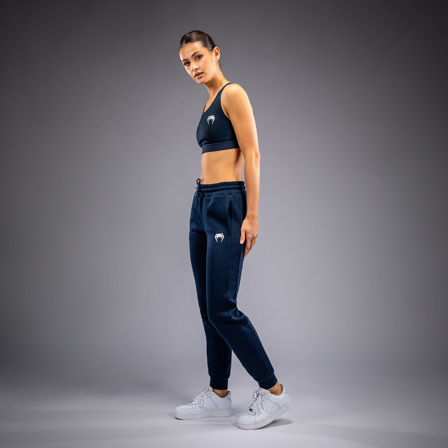 Pantalon en Coton pour Femmes UFC Fusion by Venum Fight Week - Bleu Océanique - product-type_Pantalons de jogging