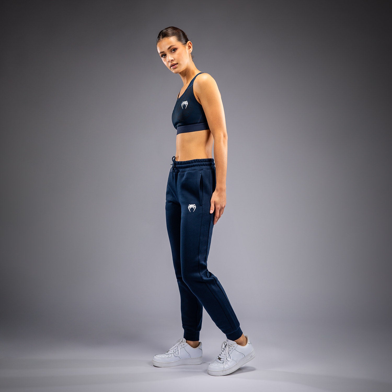 Pantalon en Coton pour Femmes UFC Fusion by Venum Fight Week - Bleu Océanique - product-type_Pantalons de jogging