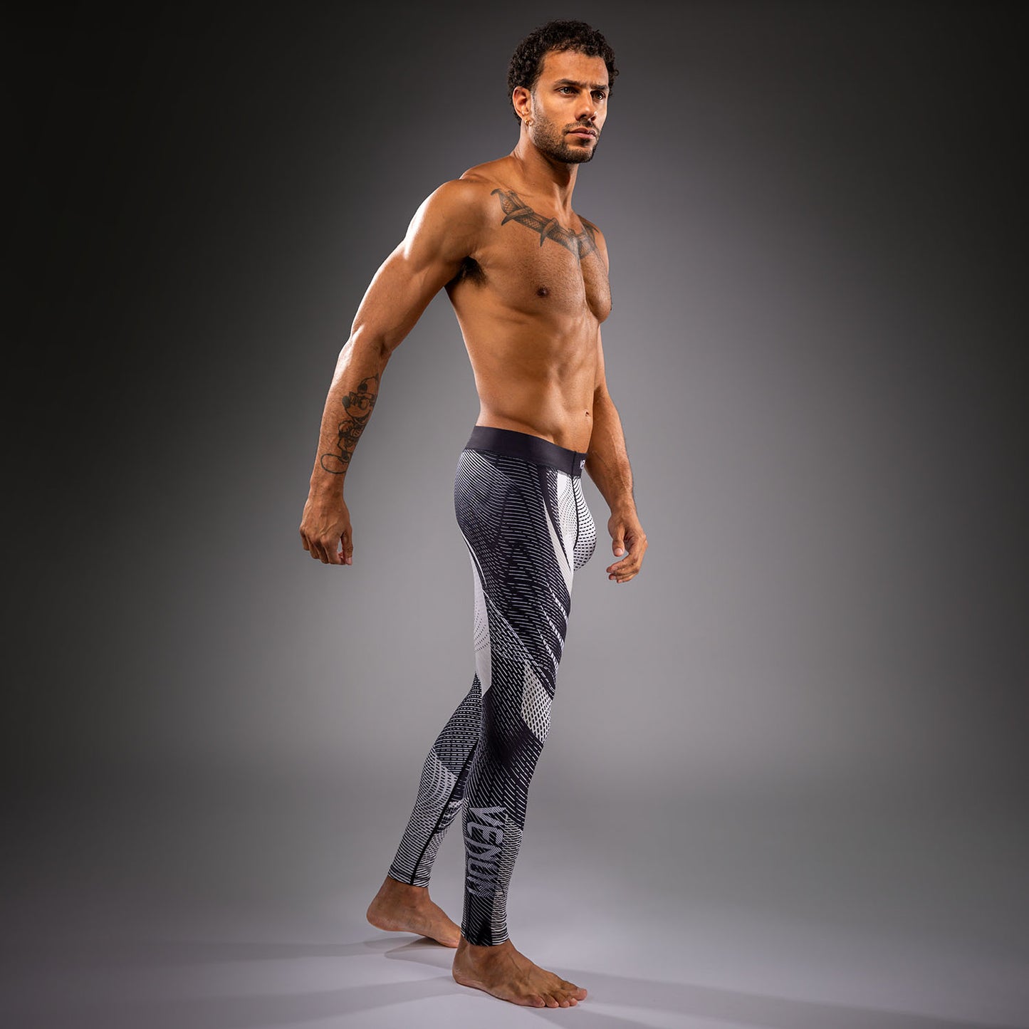 Pantalon de compression Venum Galactic 3.0 - Blanc Cassé/Noir