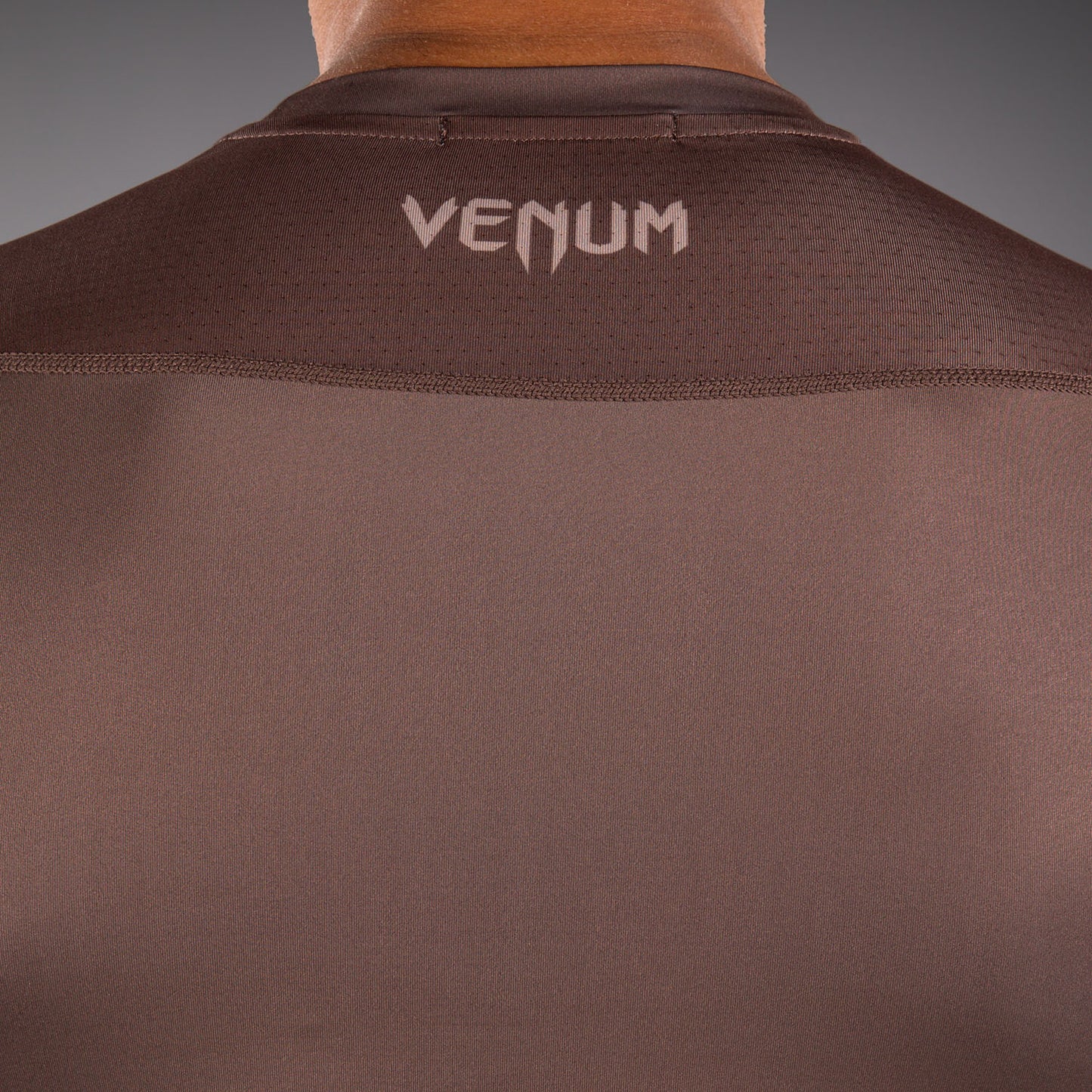Rashguard Venum No Gi - Marron Chocolat