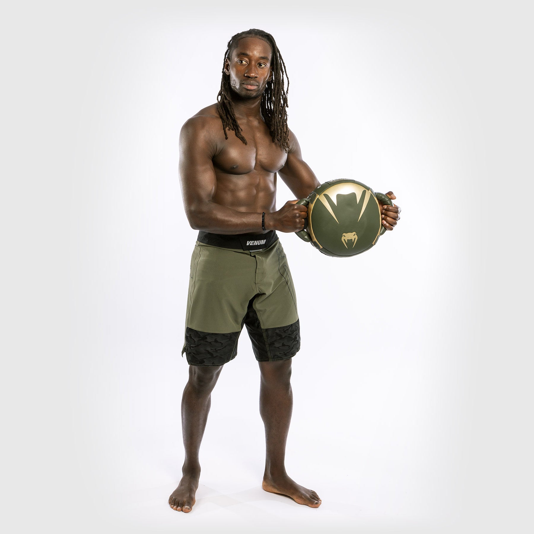 Mini Bouclier Rond Venum Pro Boxing - Kaki/Or - product-type_Ceintures abdominales