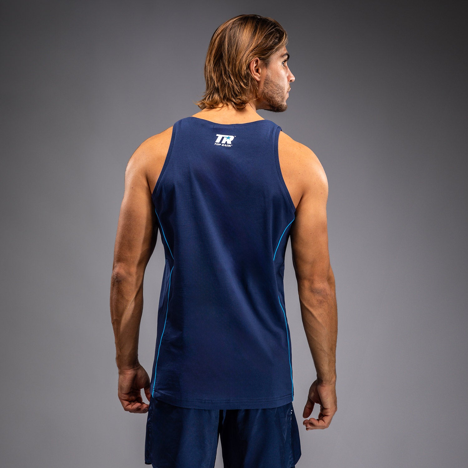 Débardeur Venum x Top Rank Original pour Hommes - Bleu Marine - product-type_Débardeurs