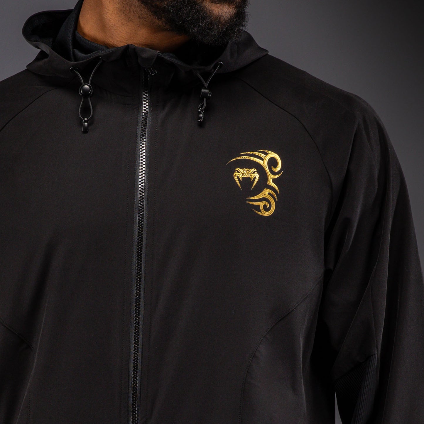Veste de Survêtement Venum x Mike Tyson Tiger - Noir/Or - product-type_Vestes