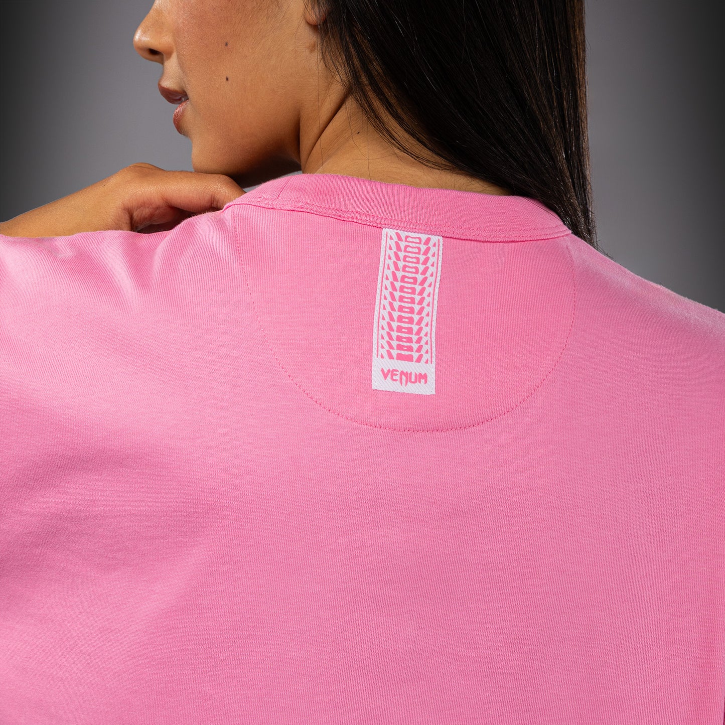 T-shirt Venum Silent Power - Rose Bonbon