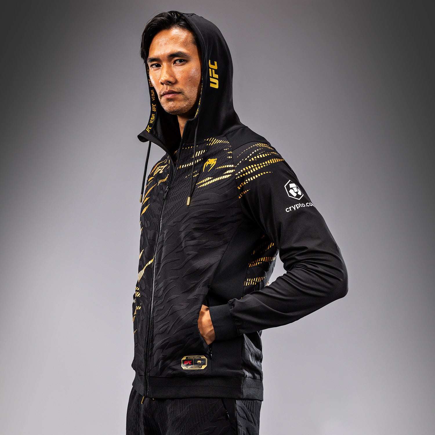 Veste à Capuche pour Hommes UFC Fusion by Venum Authentic Fight Night - Champion - product-type_Vestes