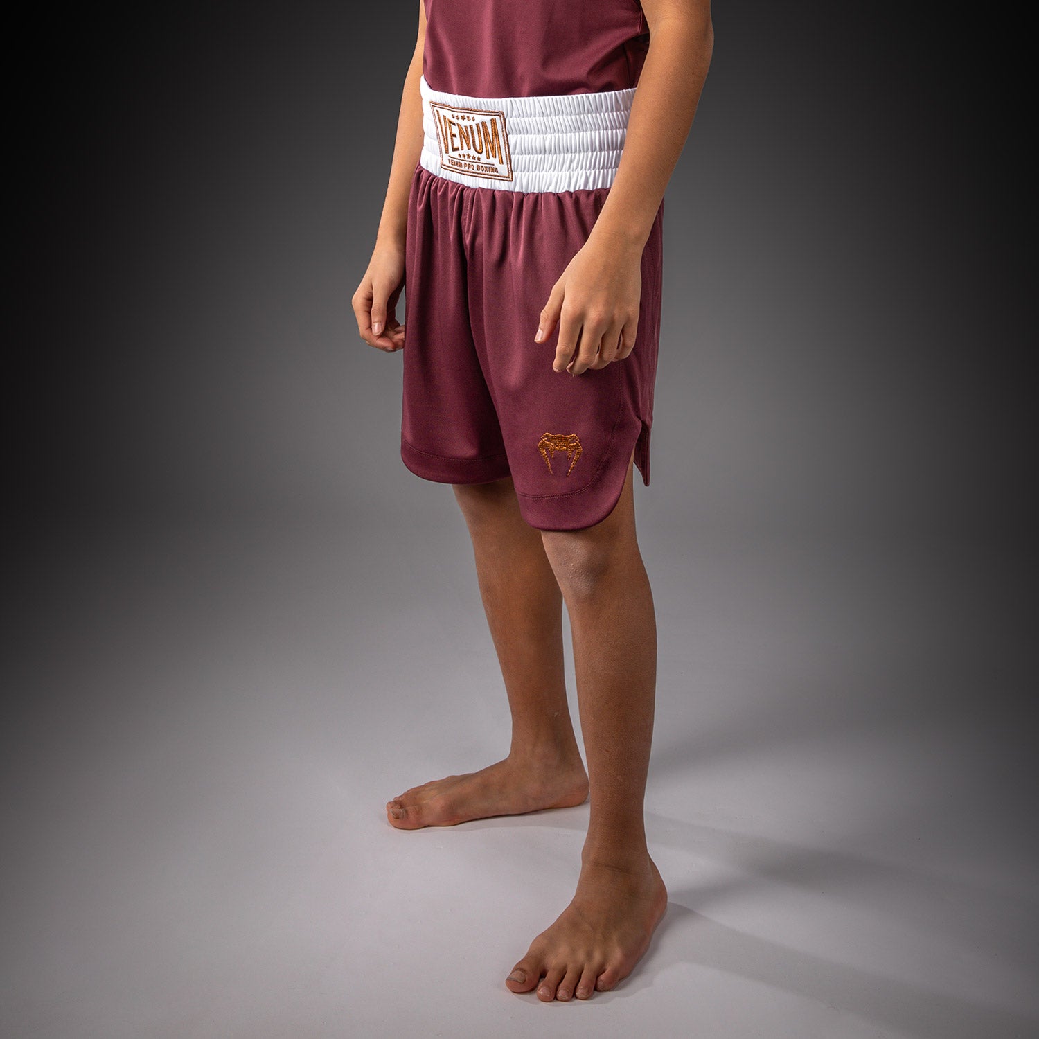Short de Boxe Venum Classic Pour Enfants – Bordeaux - product-type_Shorts de boxe
