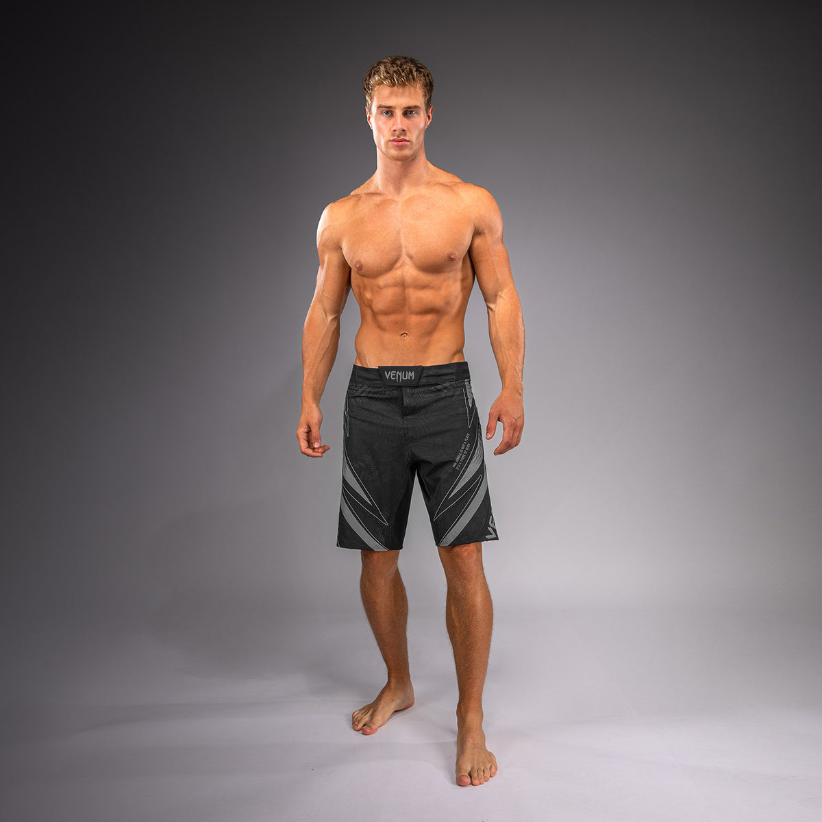 Short de MMA Venum Amazonia Reborn - Noir/Gris