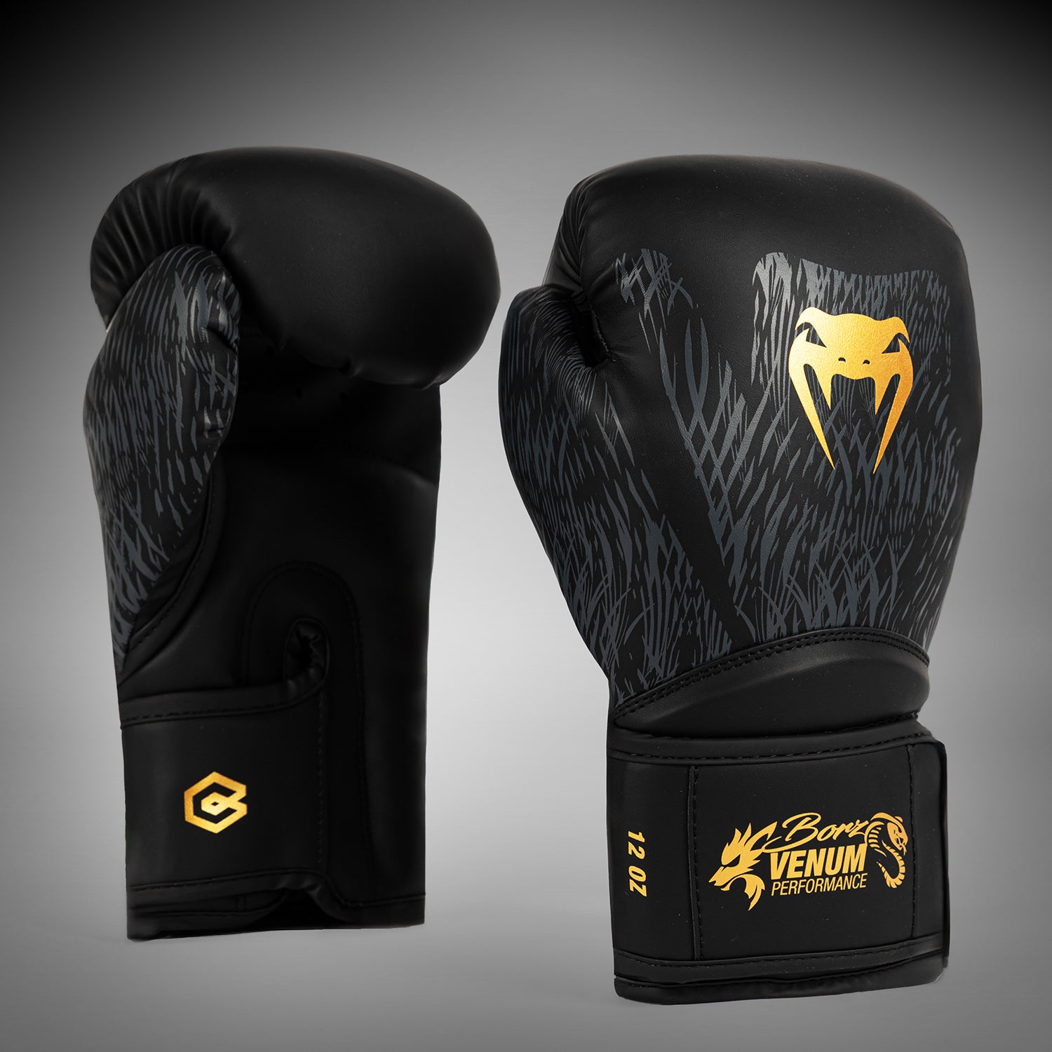 Gants de boxe Venum x Chimaev - Noir/Or - product-type_Gants de boxe