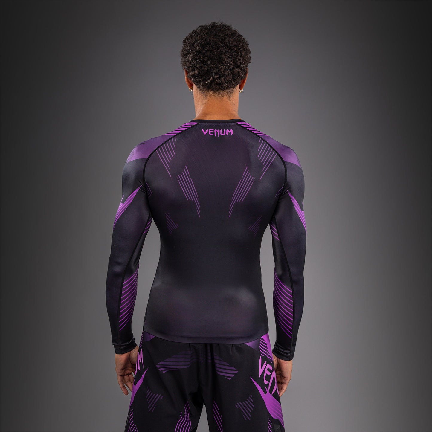 Rashguard à Manches Longues Venum No-Gi 6.0 - Noir/Violet