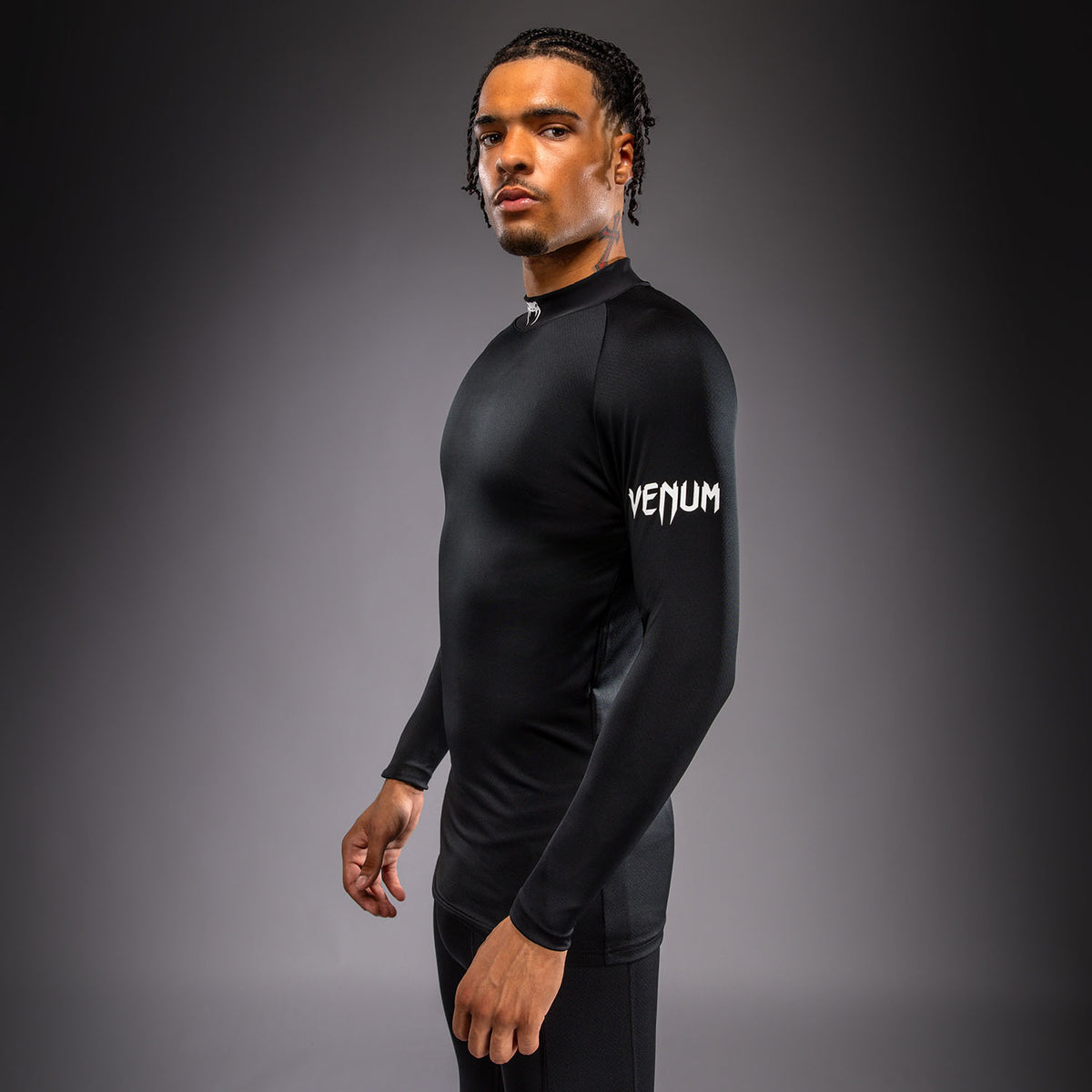 T-shirt à manches longues Venum MX Basics - Noir/Blanc